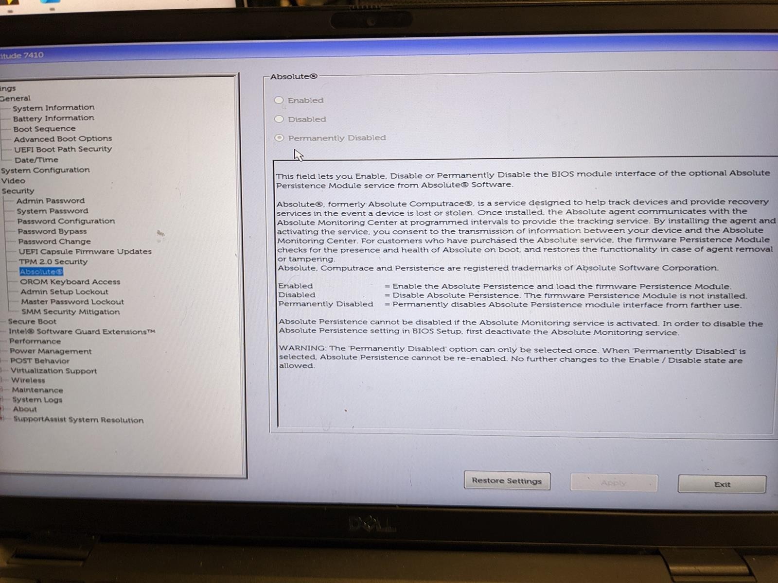 DELL LATITUDE 7410 i5-10210U @ 1.60GHz, 8GB RAM, NO HDD/OS