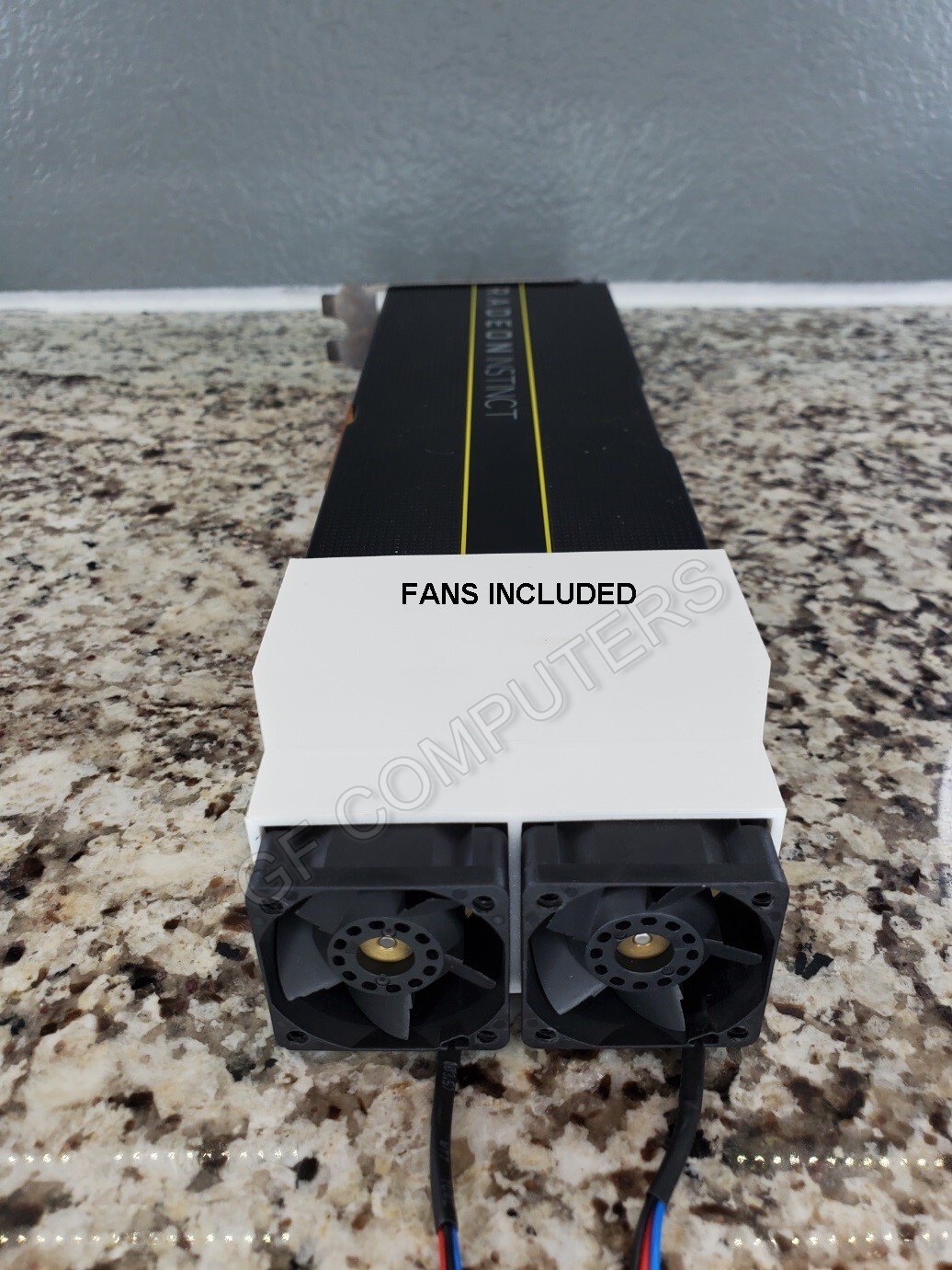 NIVIDA RTX A8000 PASSIVE GPU Cooling Fan Shroud Mounting Accelerator Card