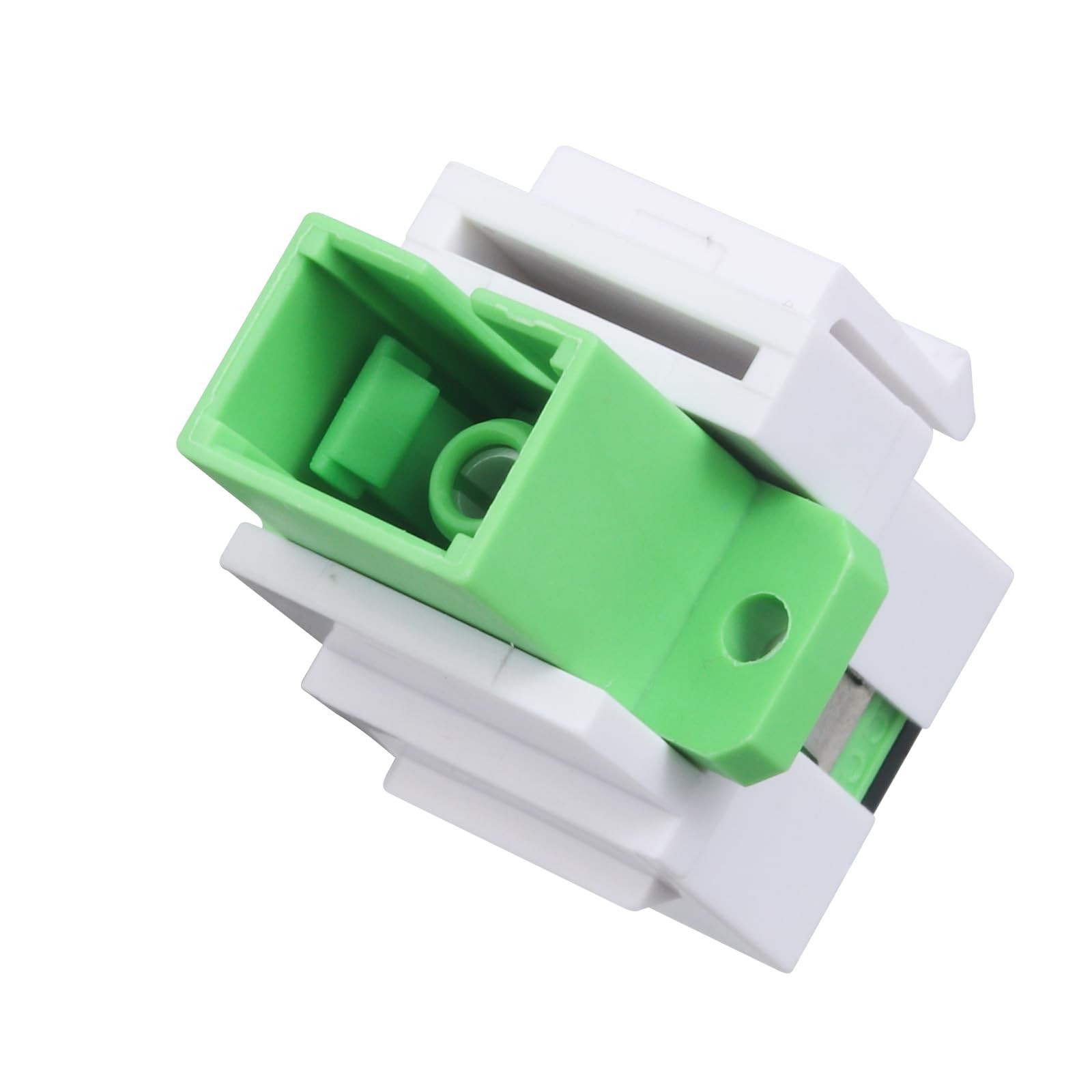 5 PCS SC/APC Fiber Optic Coupler Keystone Jack Singlemode Patch Panel Low Loss