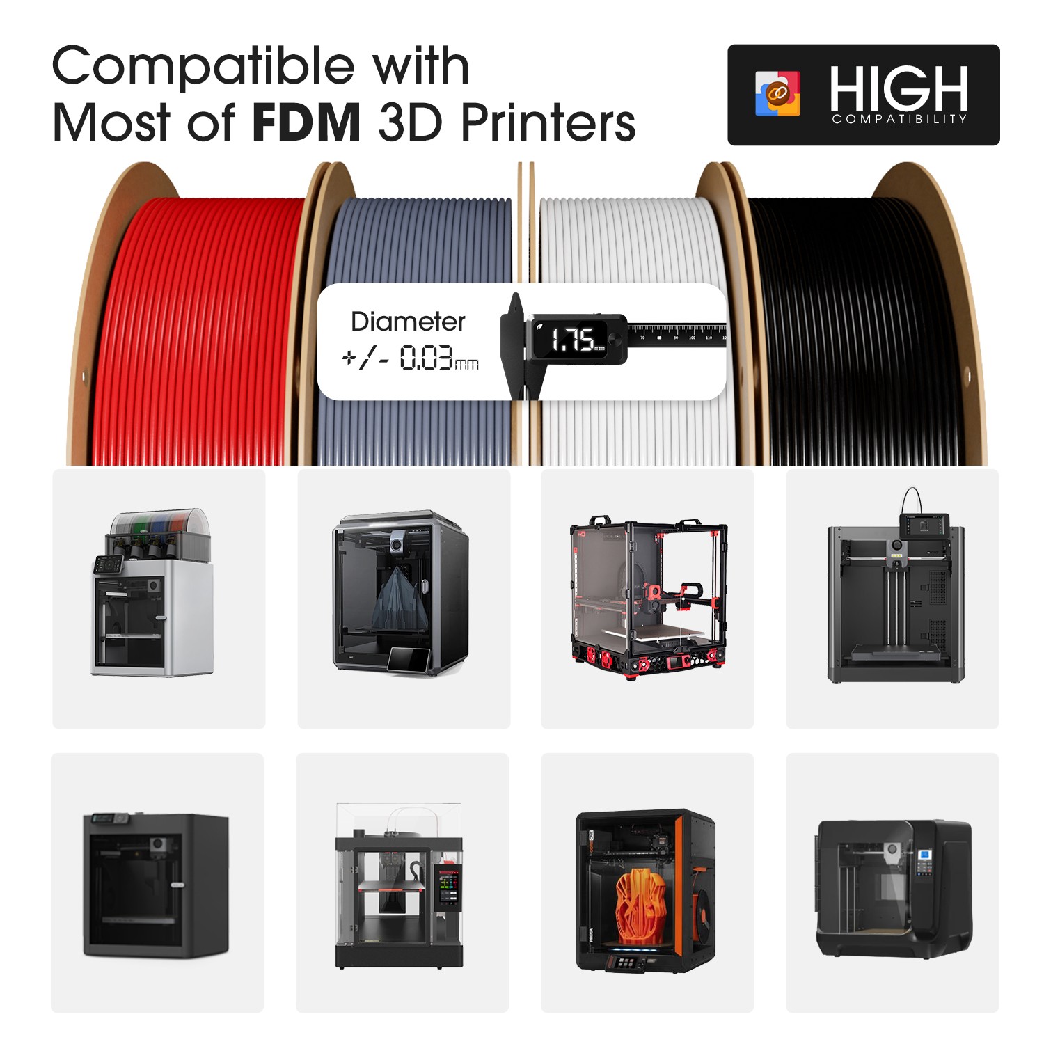 2Roll/1kg eSUN Matte PLA PLA+ PLA Lite 3D Printer Filament 1.75mm High Speed US
