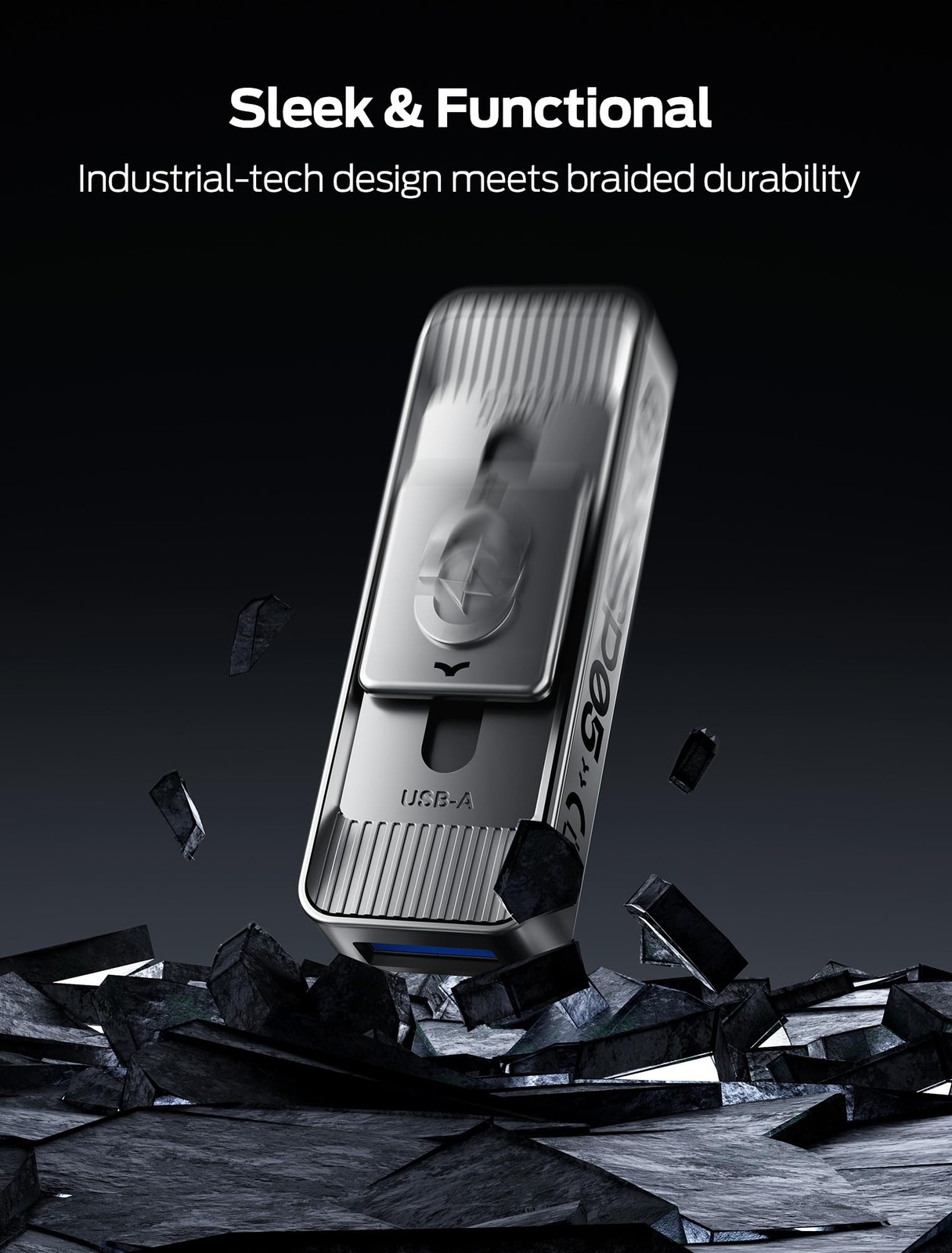 512GB Solid State Drives with Dual Ports & Push-Pull Design — 560MB/s Read Sp…