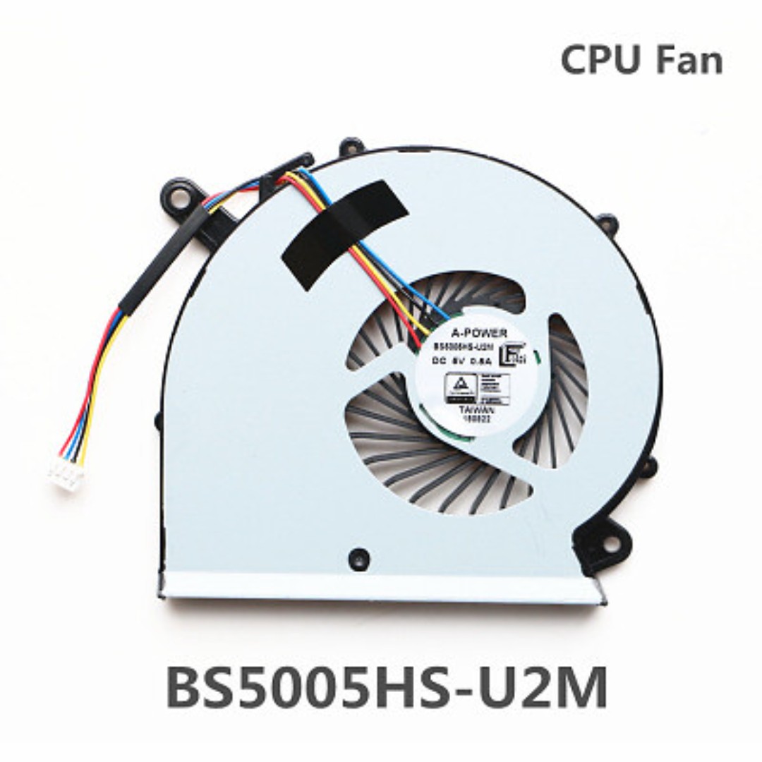 New For Gigabyte Aero15 RP64W RP65W CPU Fan & GPU Fan BS5005HS-U2M BS5005HS-U2N