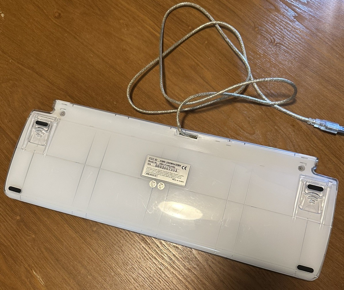 Matias Tactile Pro Keyboard, 2 USB Ports White SMK-POWER989