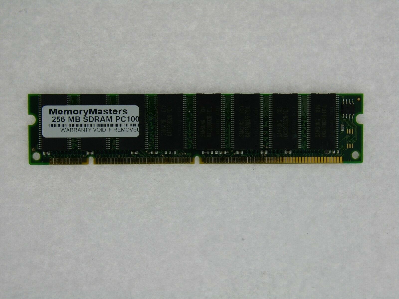 256MB PC100 SDRAM 168pin Low Density 16X8 Memory RAM 256 MB 100MHz DIMM Low prof
