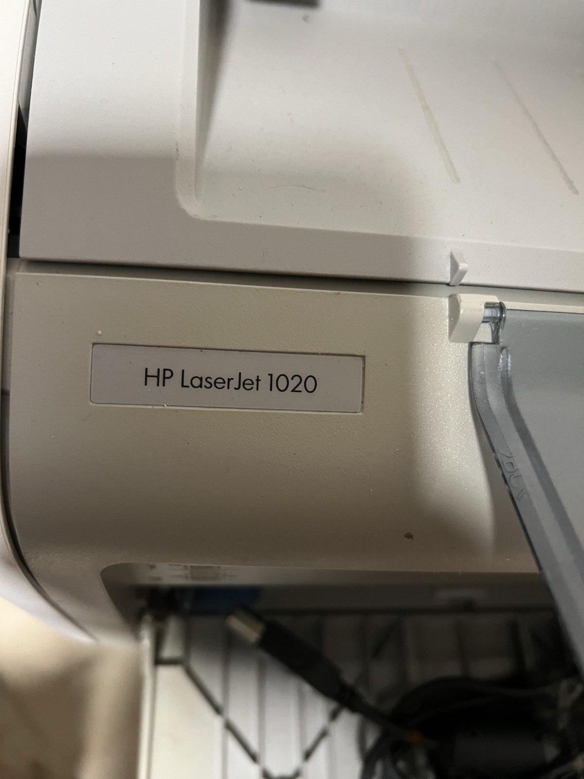 HP LaserJet 1020 B&W Laser Printer USB 15ppm 600x600dpi A4 Portable