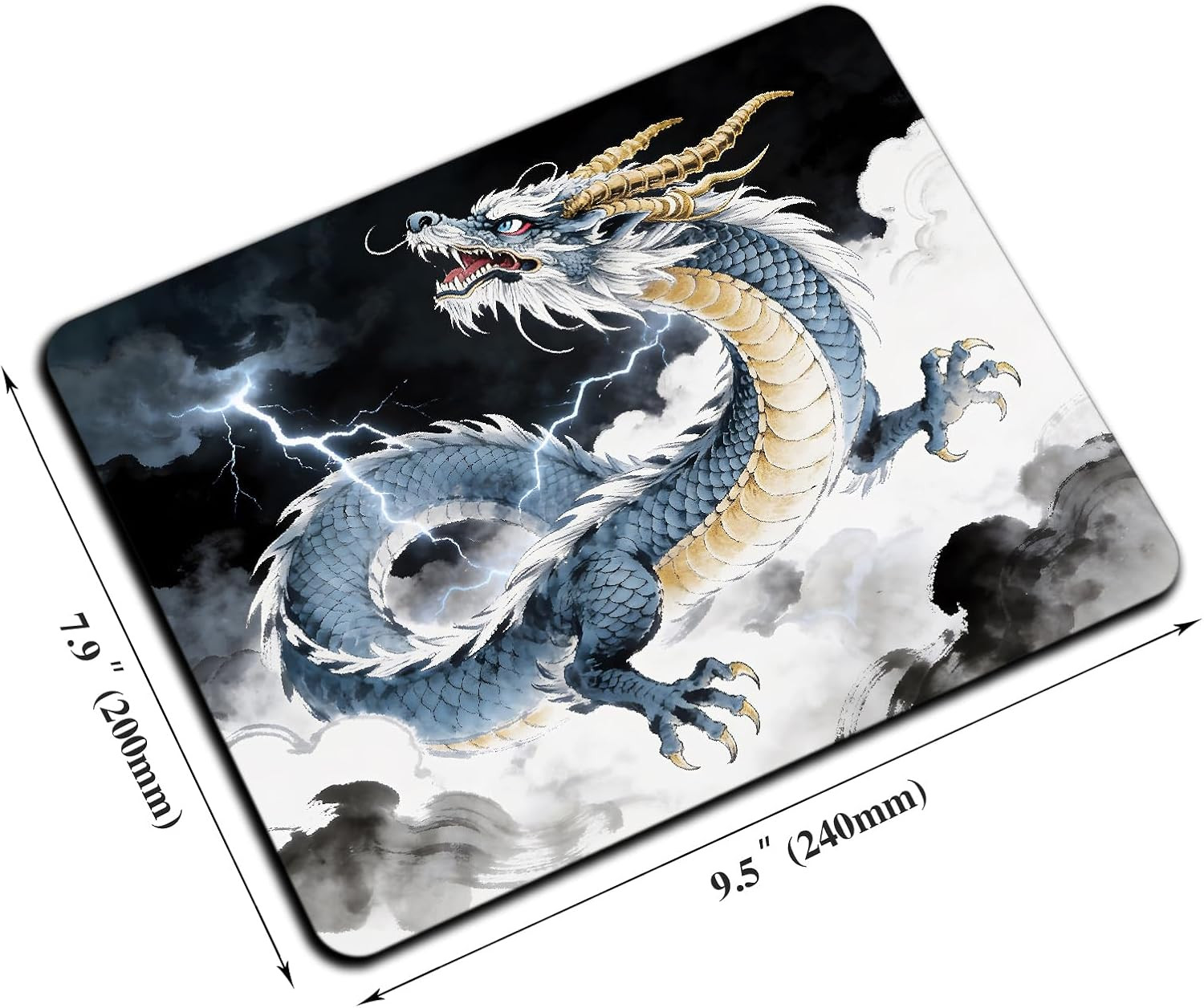 Cute Small Mouse Pad, Computer Mouse Pads for Desk, Non-Slip Rubber Base