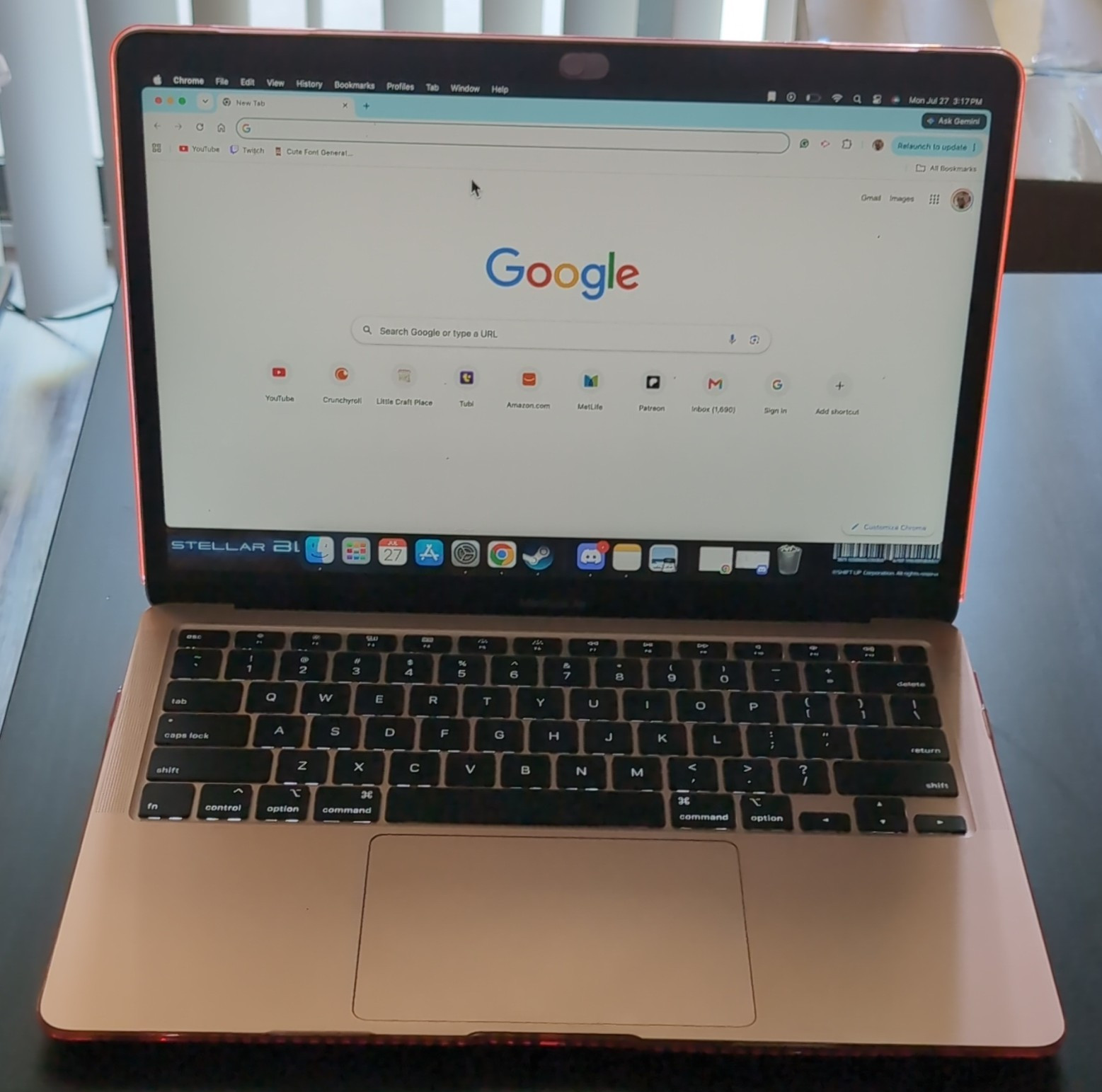 Apple MacBook Air 13″ Pink 2020 Intel Core i5 1.1GHZ 8GB RAM 512GB SSD macOS