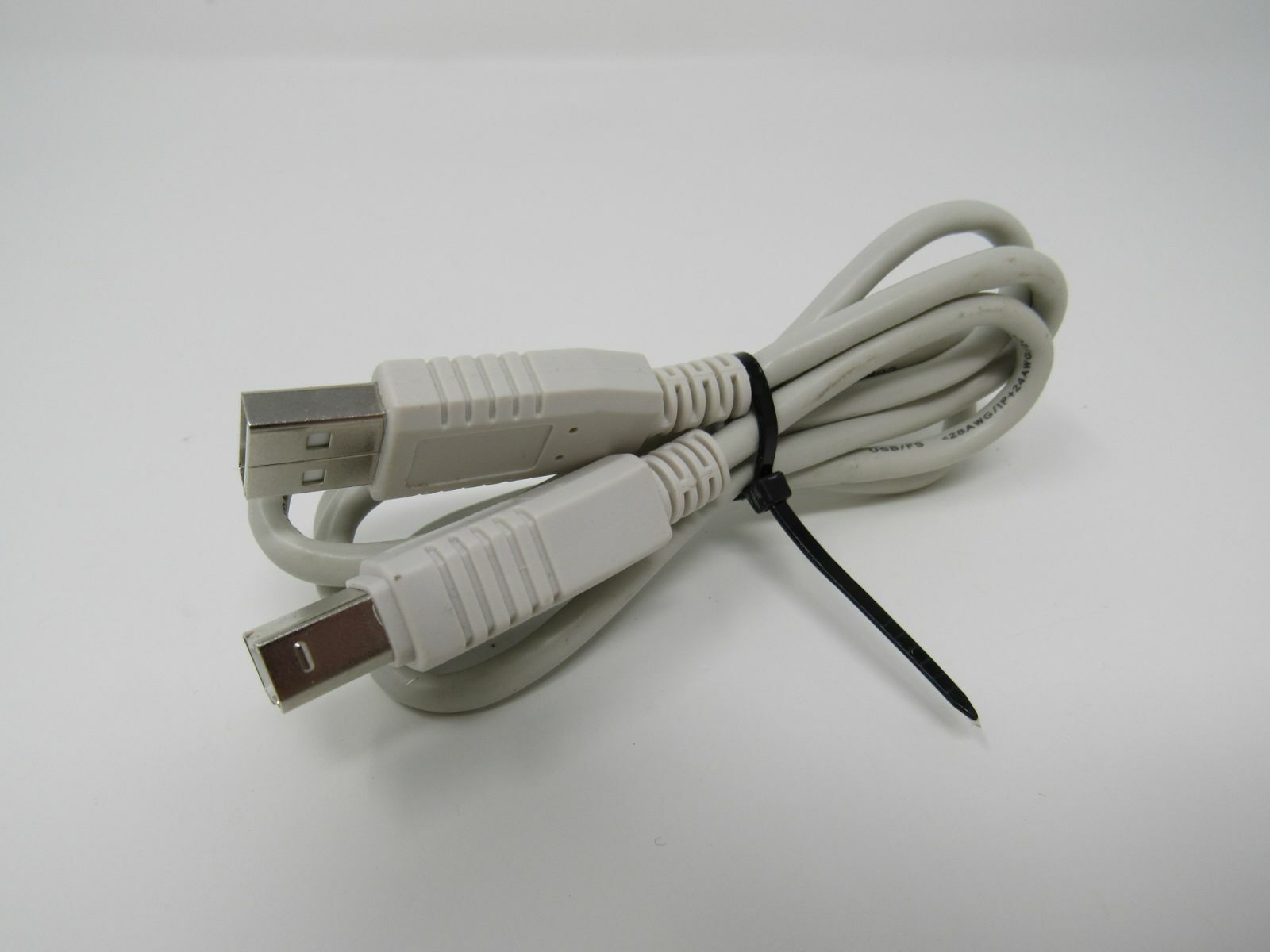 Standard USB A Plug to USB B Plug Cable 3 ft Male