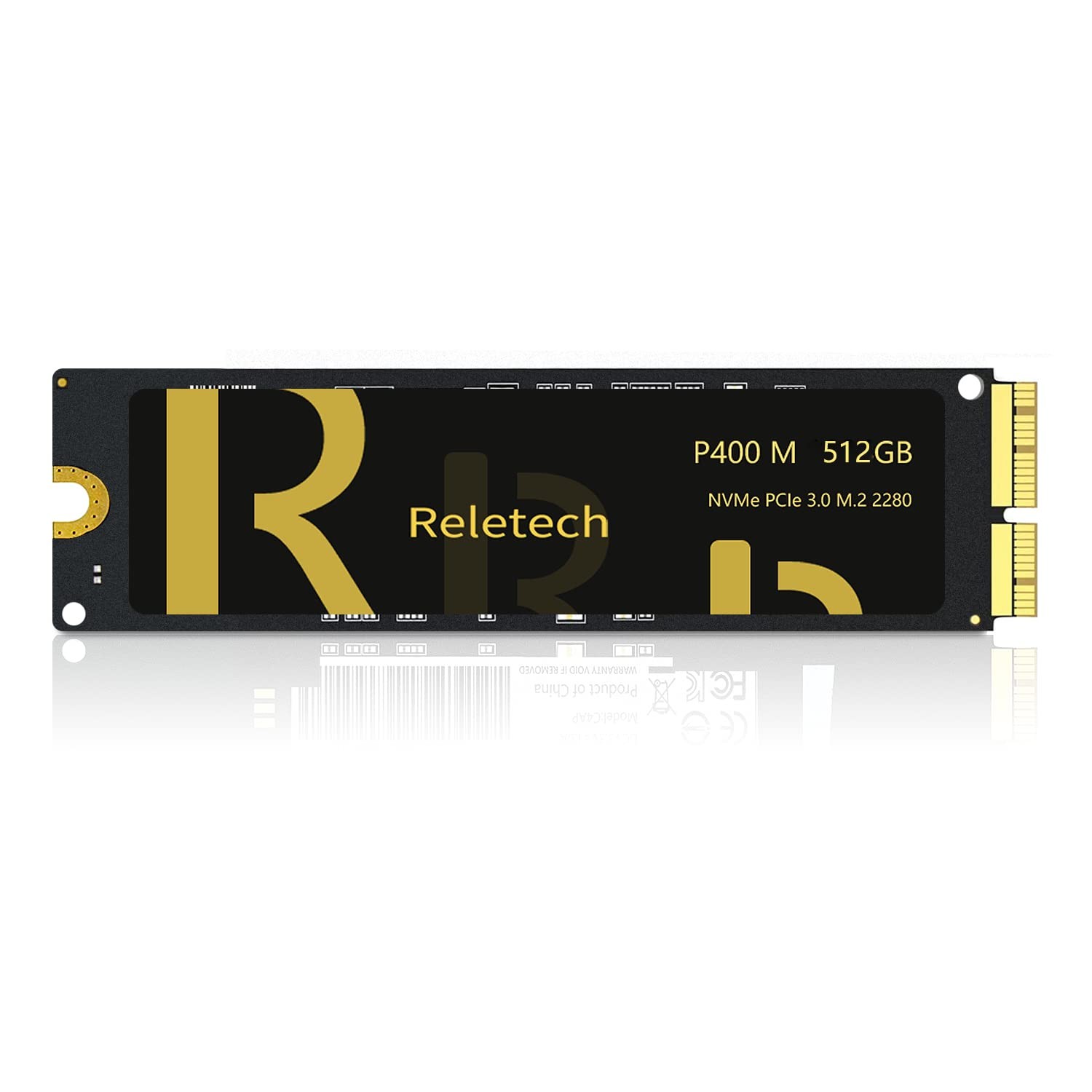 Reletech 512GB SSD NVMe M.2 Gen 3×4 Upgrade Solid State Drive for MacBook Air(Mi