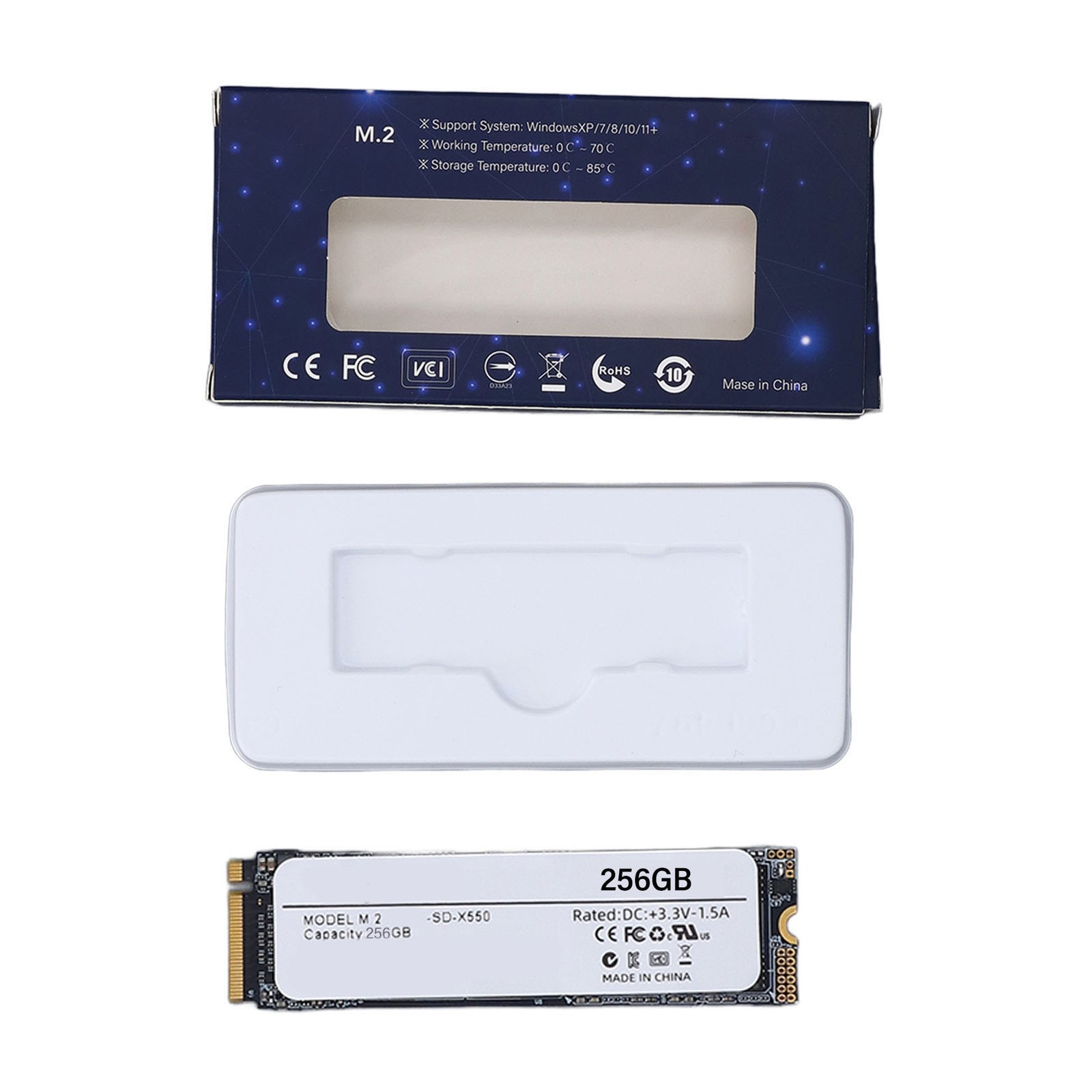 NVMe Internal SSD PCIE Gen3 X 4 M.2 2280 Interface Stable Operation NVMe In MDOY