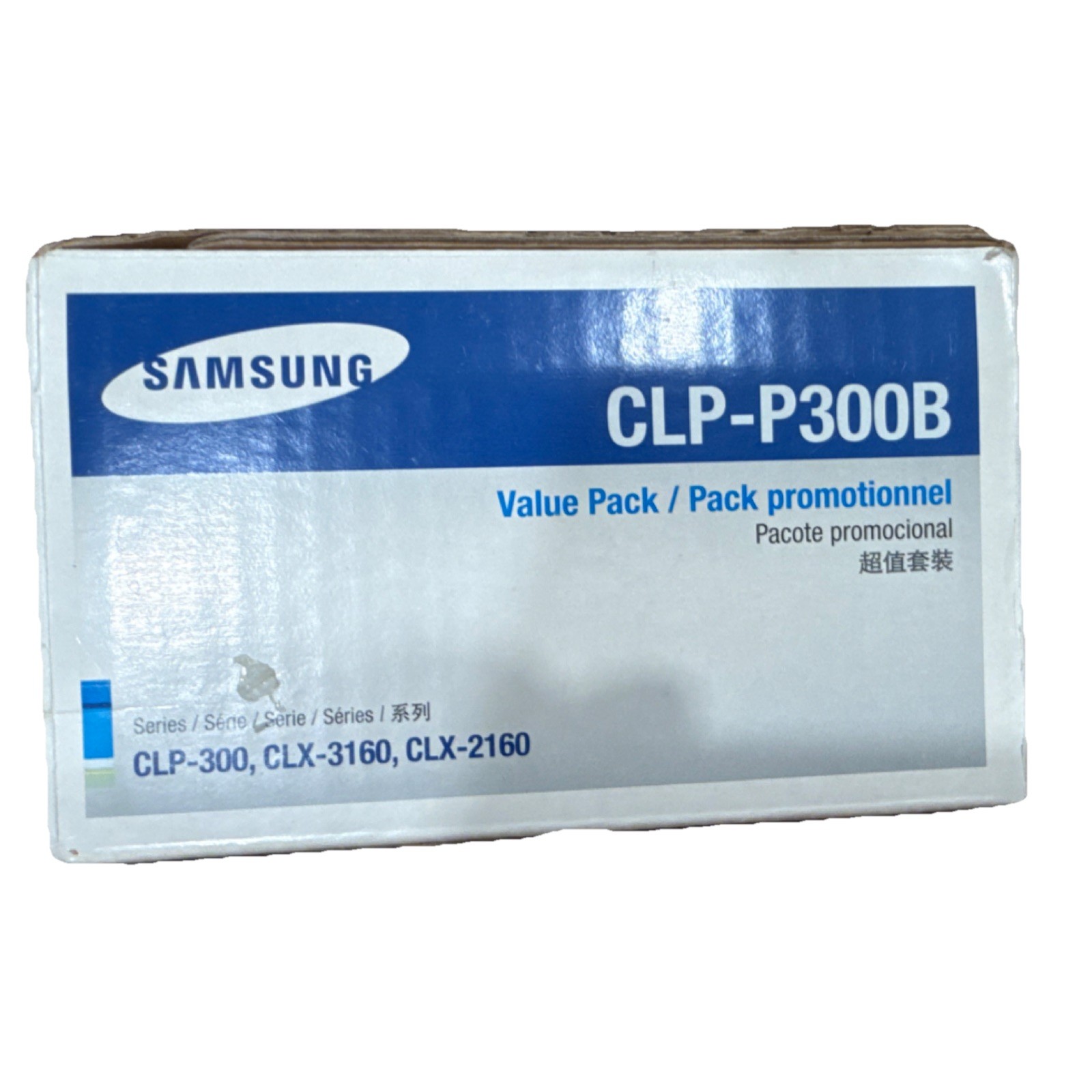 Samsung CLP-P300B Value Pack Black Toner For CLP-300 CLX-3160 CLX-2160