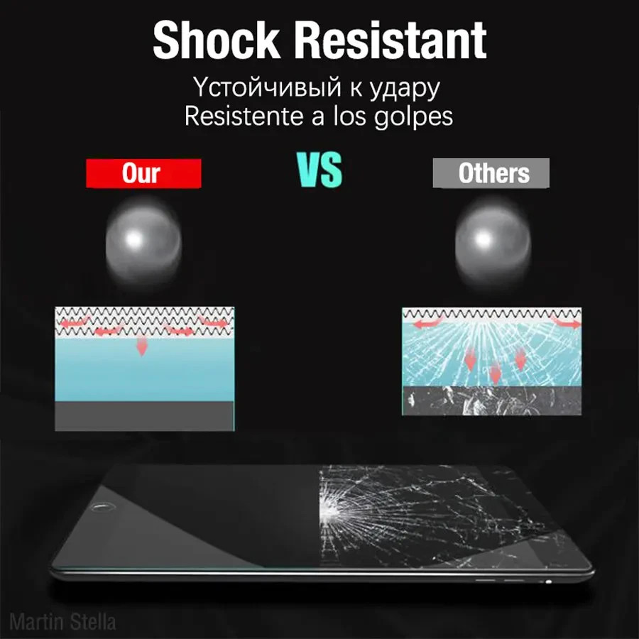 2PCS Apple iPad 11th Generation 2025 10.9″ Tempered Glass Cover Screen Protector