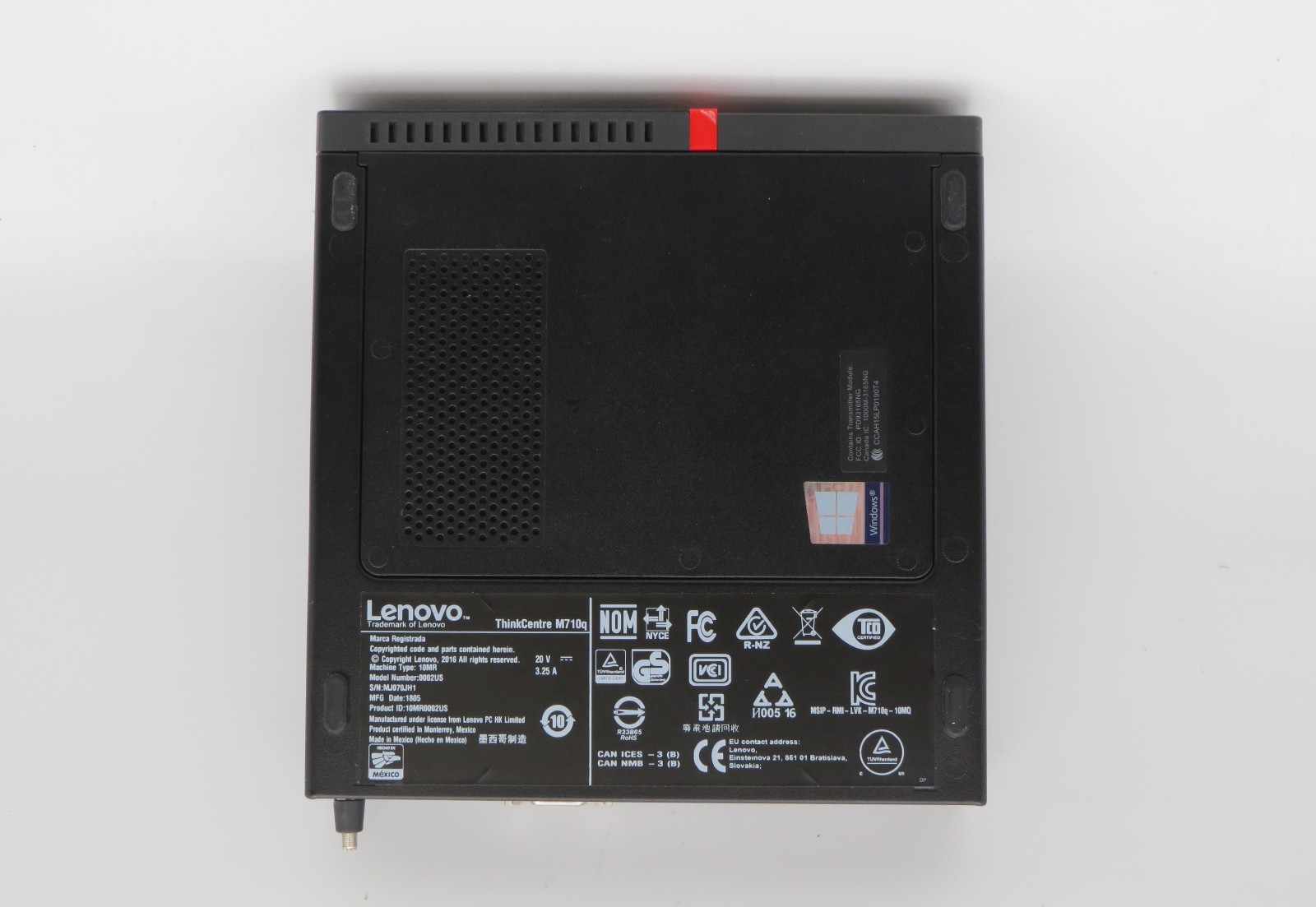 Lenovo Thinkcentre M720e i5-7500T @ 2.7GHz 4GB DDR4 No HD/OS/AC
