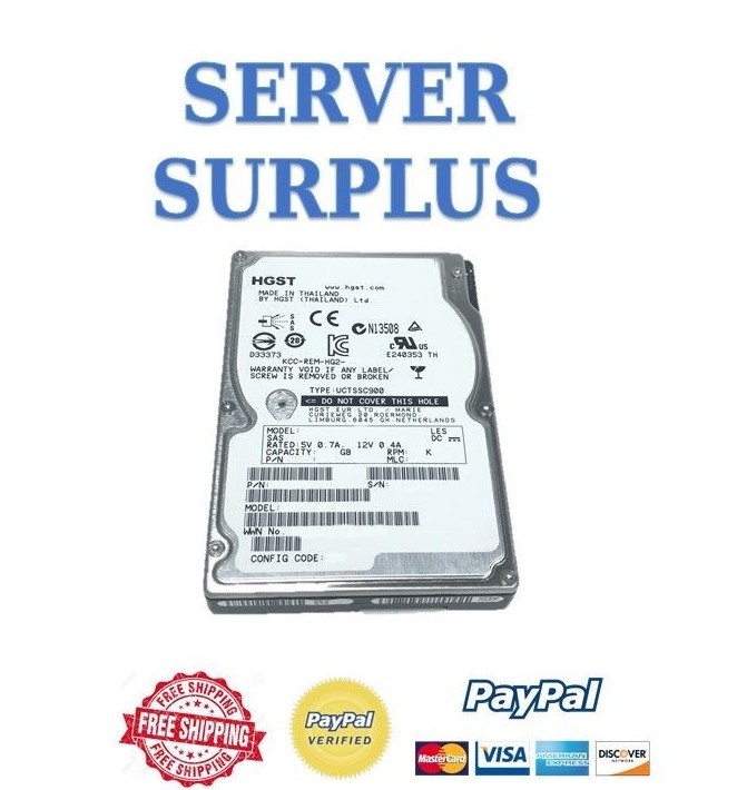 0B25660 HITACHI 300GB 10K SAS 2.5” HARD DRIVE HUC106030CSS600