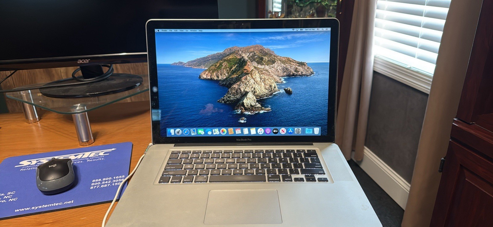 Apple MacBook Pro 15in Mid 2012 i7 2.3GHz 4GB RAM 500GB HDD Catalina