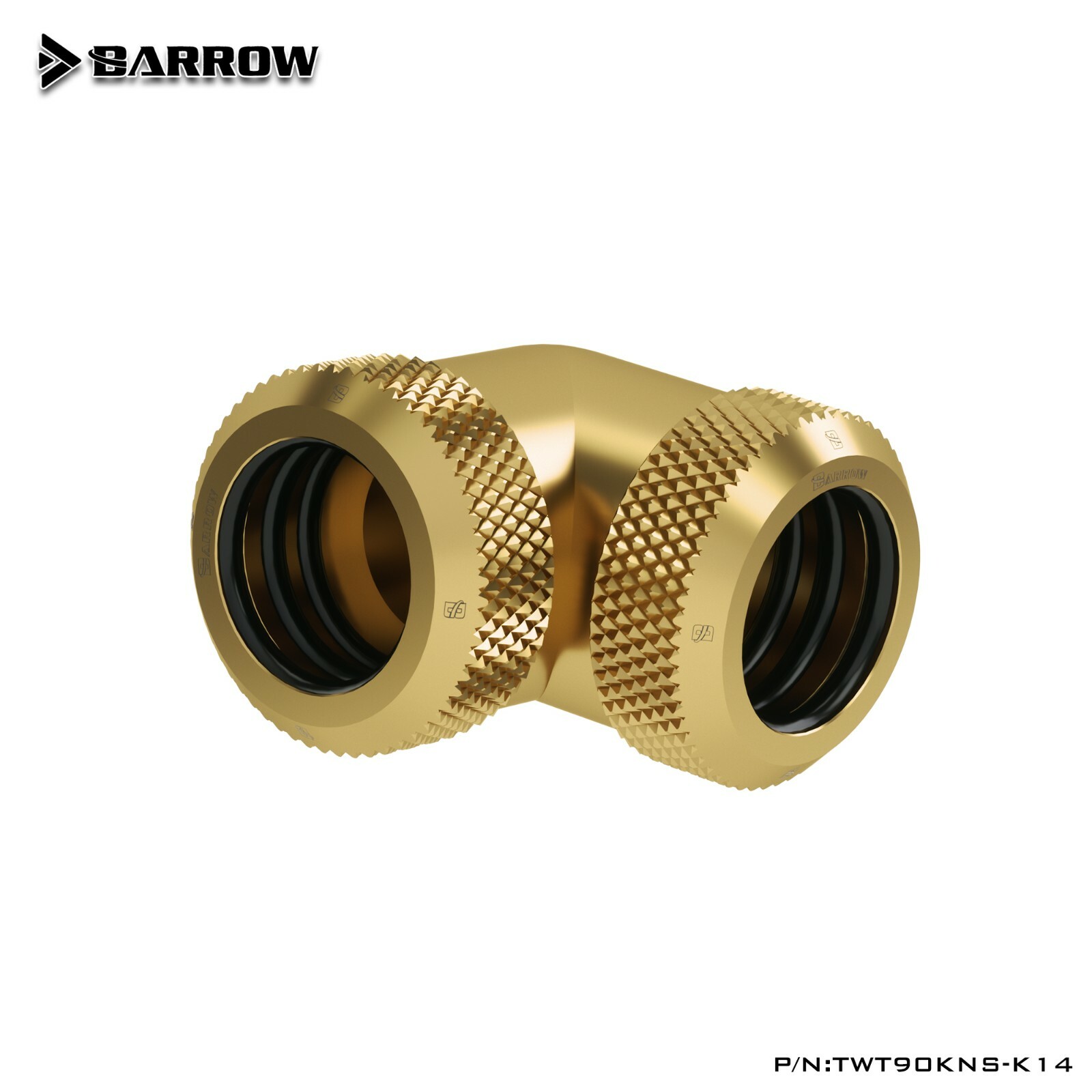 Barrow 90 Degree Angle 14mm Multi-Link to Multi-Link Dual Fitting Adapter