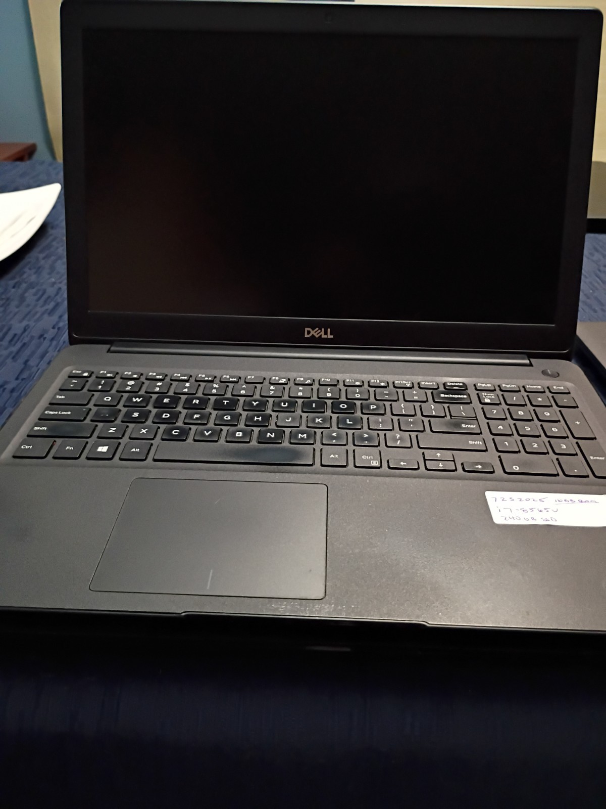 Dell Latitude 3500 15.6″ 256 GB SSD, i7-8565U, 1.80GHz, 16 GB DDR4 RAM