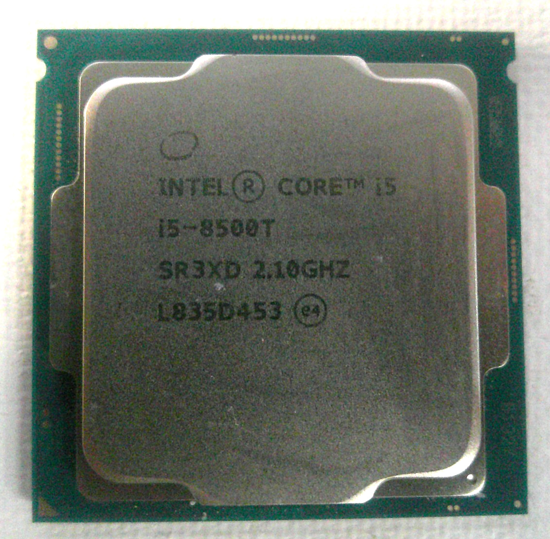 Intel Core i5 8500T 2.10GHz CPU Processor SR3XD