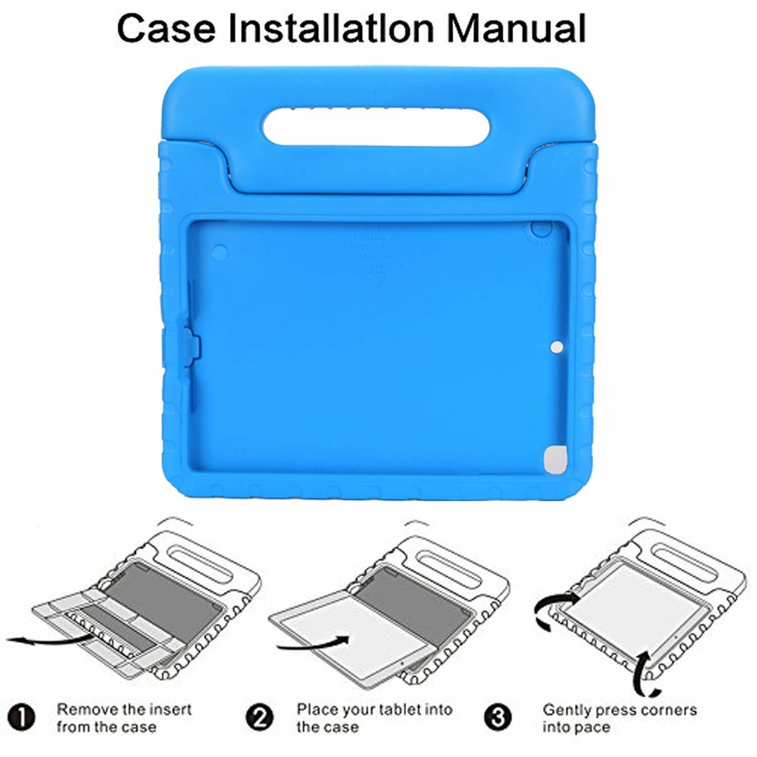 Kids Shockproof Foam Case Handle Cover Stand for iPad 2 3 4 5 Mini Air Pro 10.5