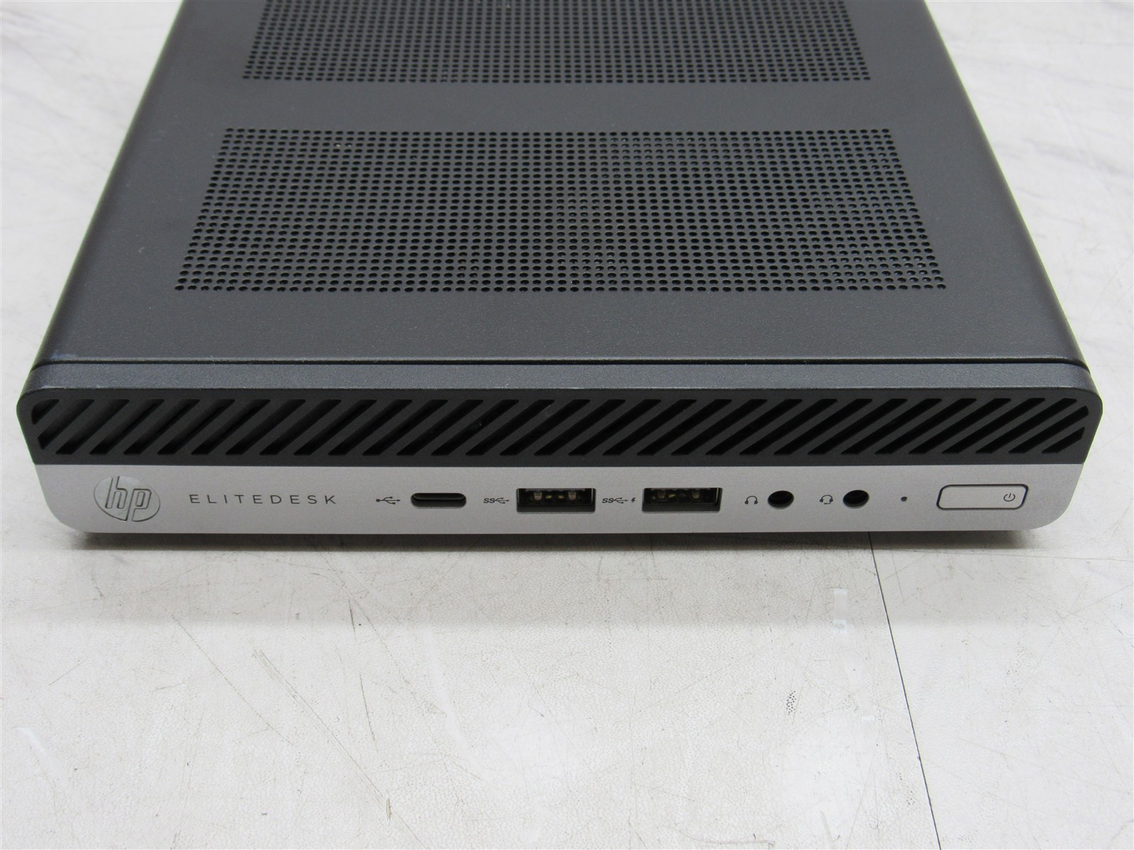 HP EliteDesk 705 G5 DM Desktop AMd Ryzen 5 Pro 3400GE 3.30GHz 8GB Ram w/ Adapter