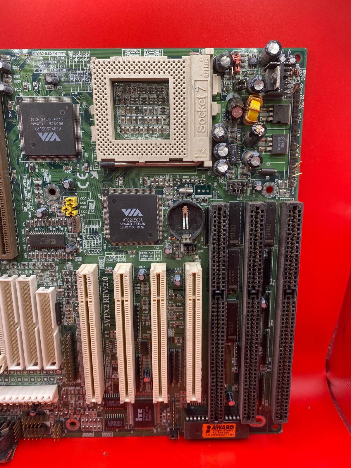 Via 5VPX2 Rev 2.0 Socket 7 Motherboard SKU 1614
