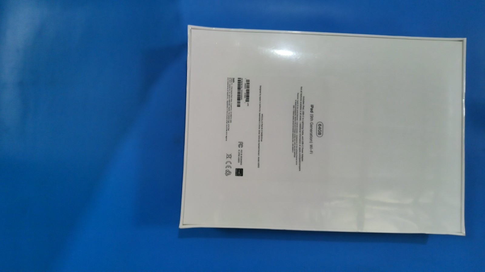 Apple iPad A2602 9th Generation 64GB Wi-Fi 10.2in Space Gray (New Open Box)