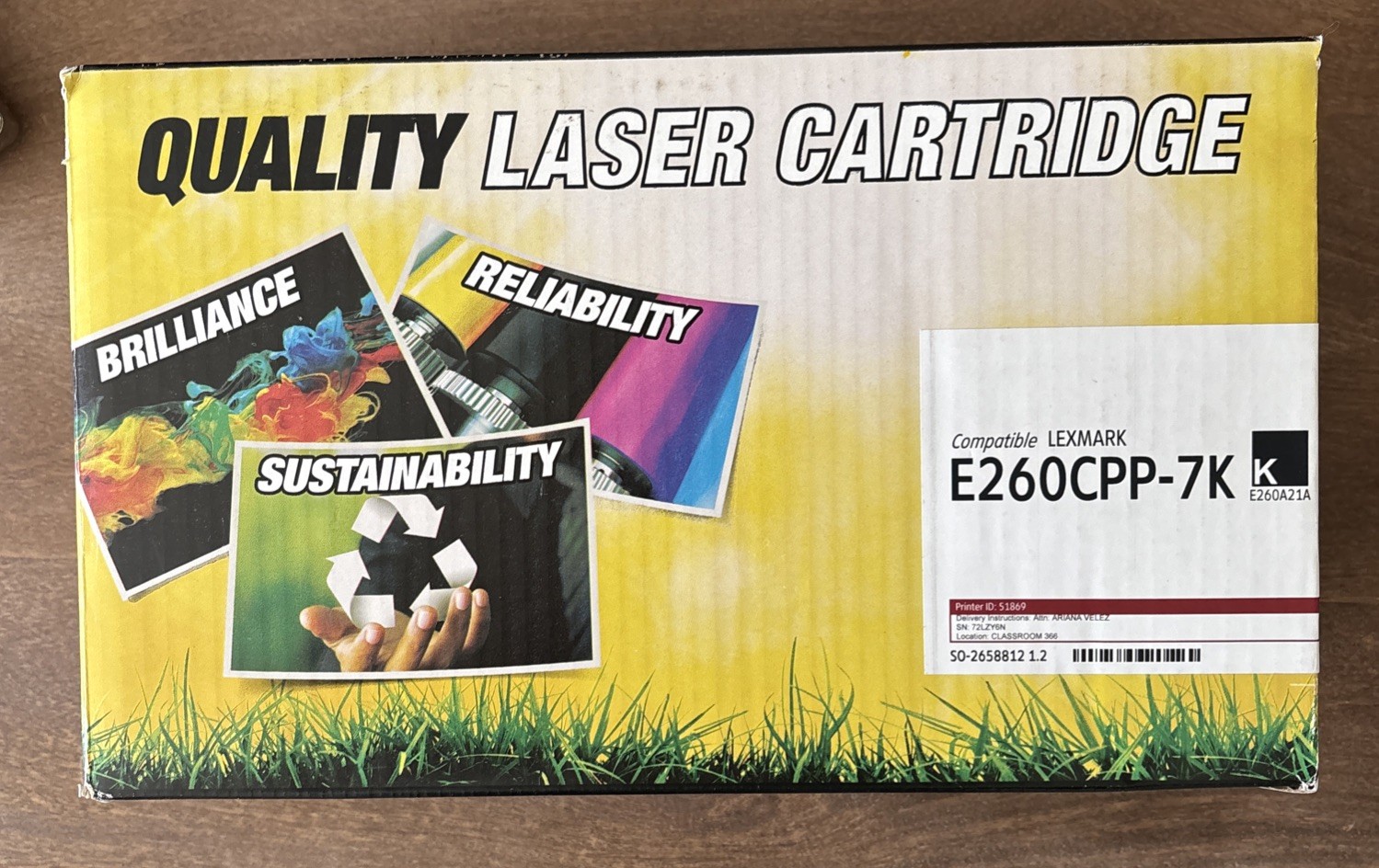 Compatible Lexmark E260CPP-7K E260A21A Black Toner Cartridge E260 E360 NIB