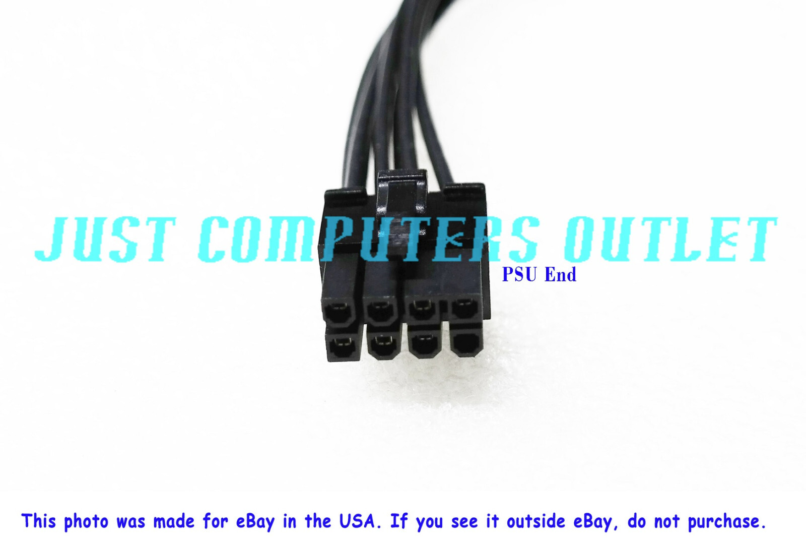 🔥 12″ Custom Supermicro X10DRU-i 8-Pin to 6+2 Pin PCI-E Power Cable