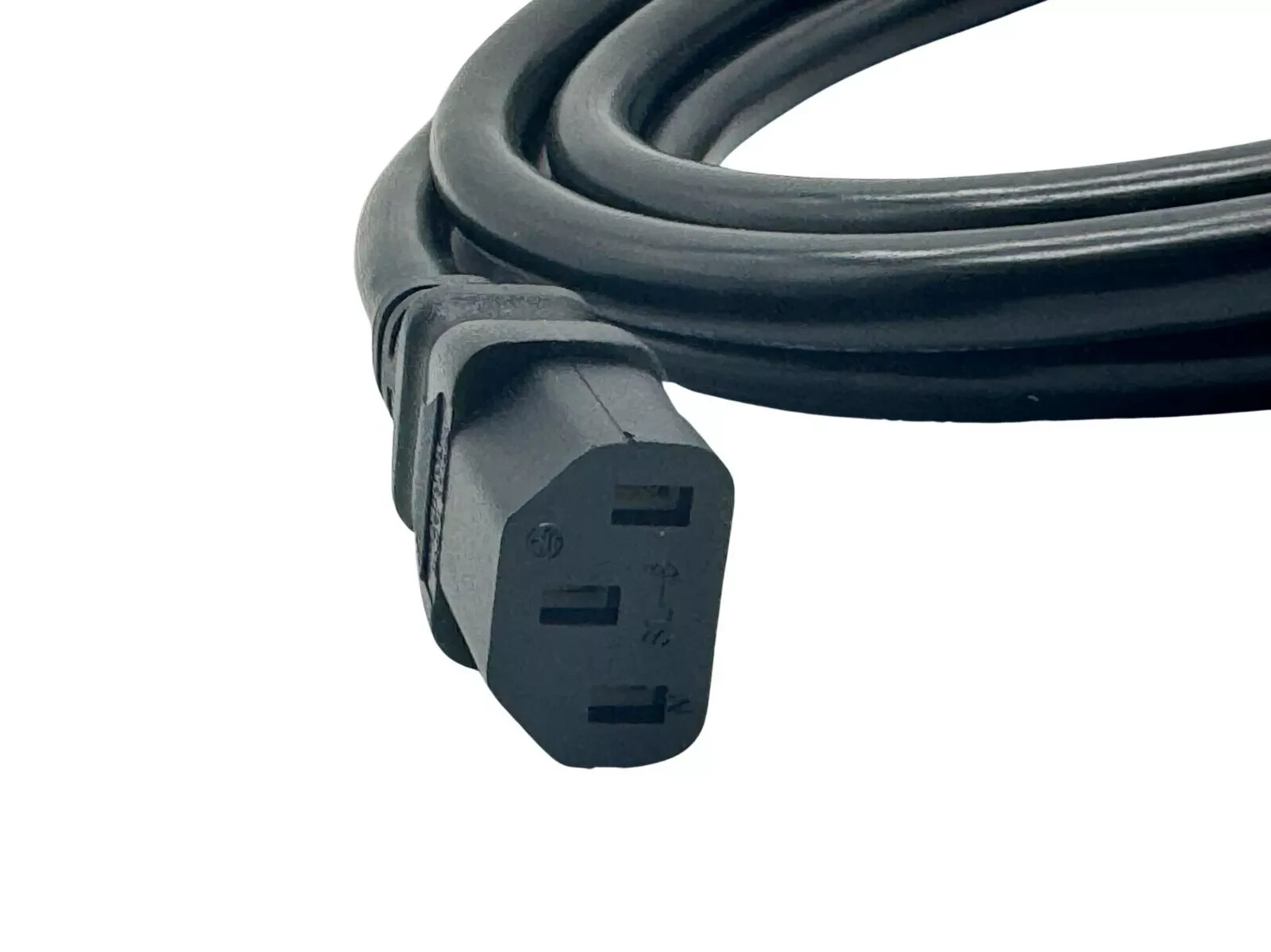 Power Cord Cable 3 Prong Universal Standard 5ft PC Computer HDTV Monitor