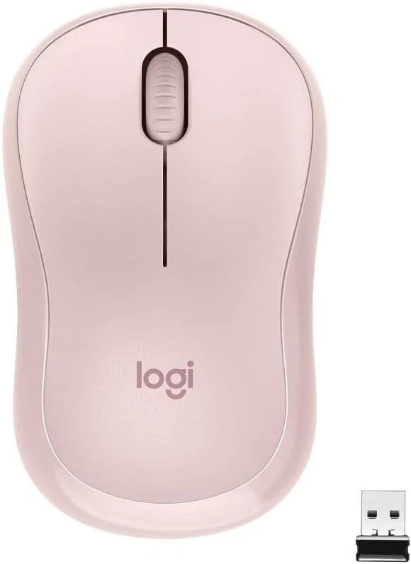 Logitech M220 Silent Wireless Mouse, 2.4 GHz with USB Receiver – Rose 🔥New🔥
