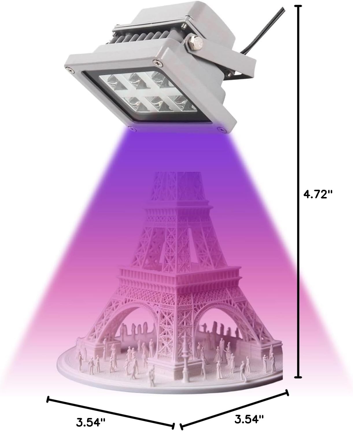 UV Light for Resin Curing 395Nm~405Nm for SLA DLP 3D Printers, Fast Curing UV La
