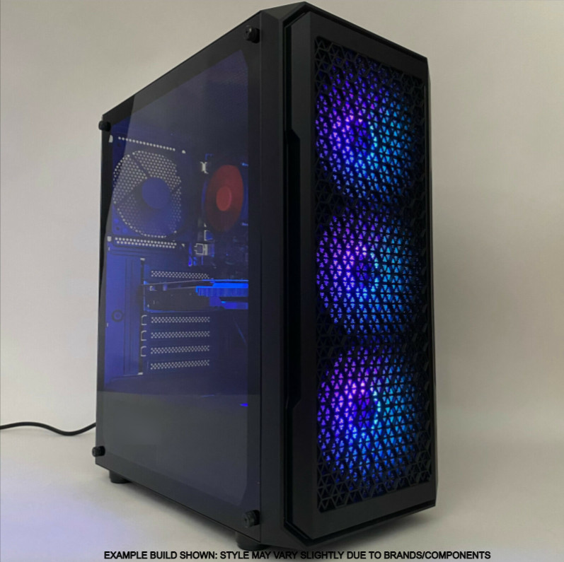 Custom Gaming PC Computer Desktop PC RTX 3060 3080 Radeon 1TB SSD 16GB RAM RGB