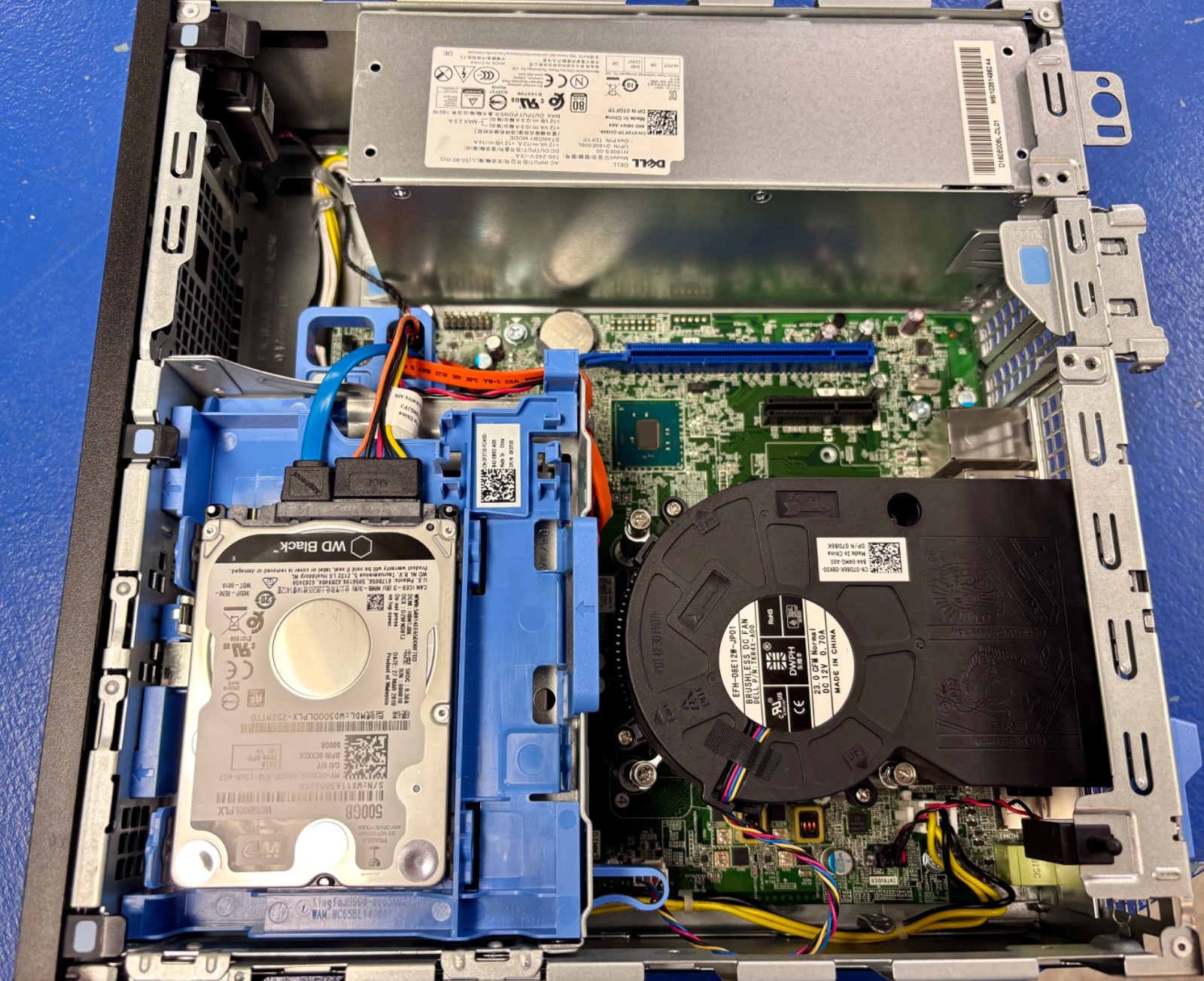 DELL OptiPlex 5050 SFF Core i5-7500 @3.40GHz, 16GB RAM, 256GB M.2 SSD, 1 TB HDD.