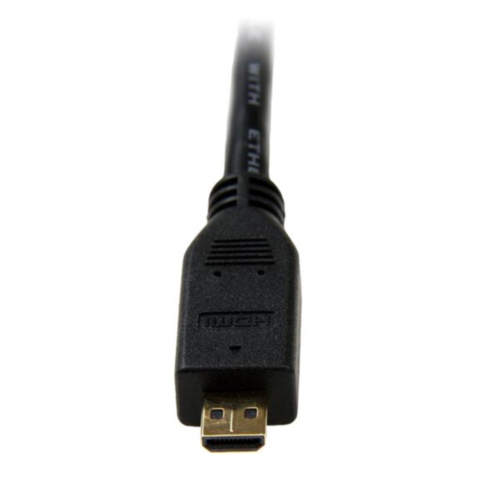Startech.Com Hdmiadmm3 3Ft Micro Hdmi To Cable Uhd 4K 30Hz Converter Cord M/M