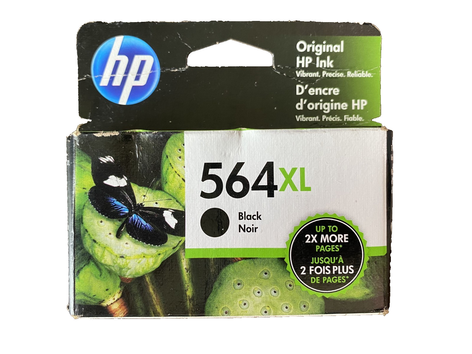 HP 564XL High-Yield Ink Cartridge – Black (Exp Date May 2022) – NEW SEALED !!!