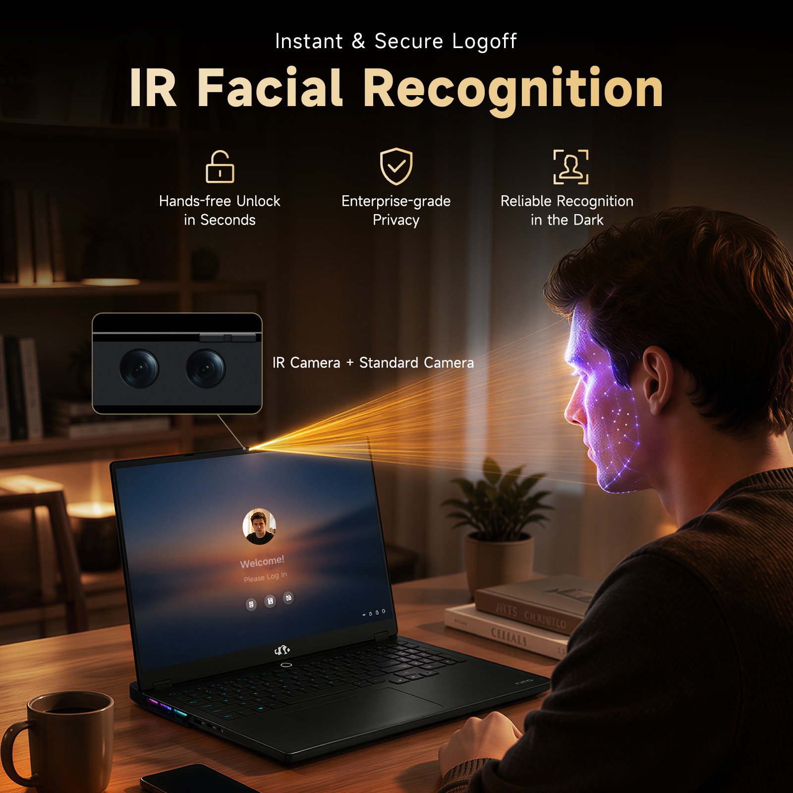 NIMO 2026 AI PC Laptop AMD Ryzen AI Max+ 395 128GB LPDDR5x 1/2/4/8TB SSD Linux