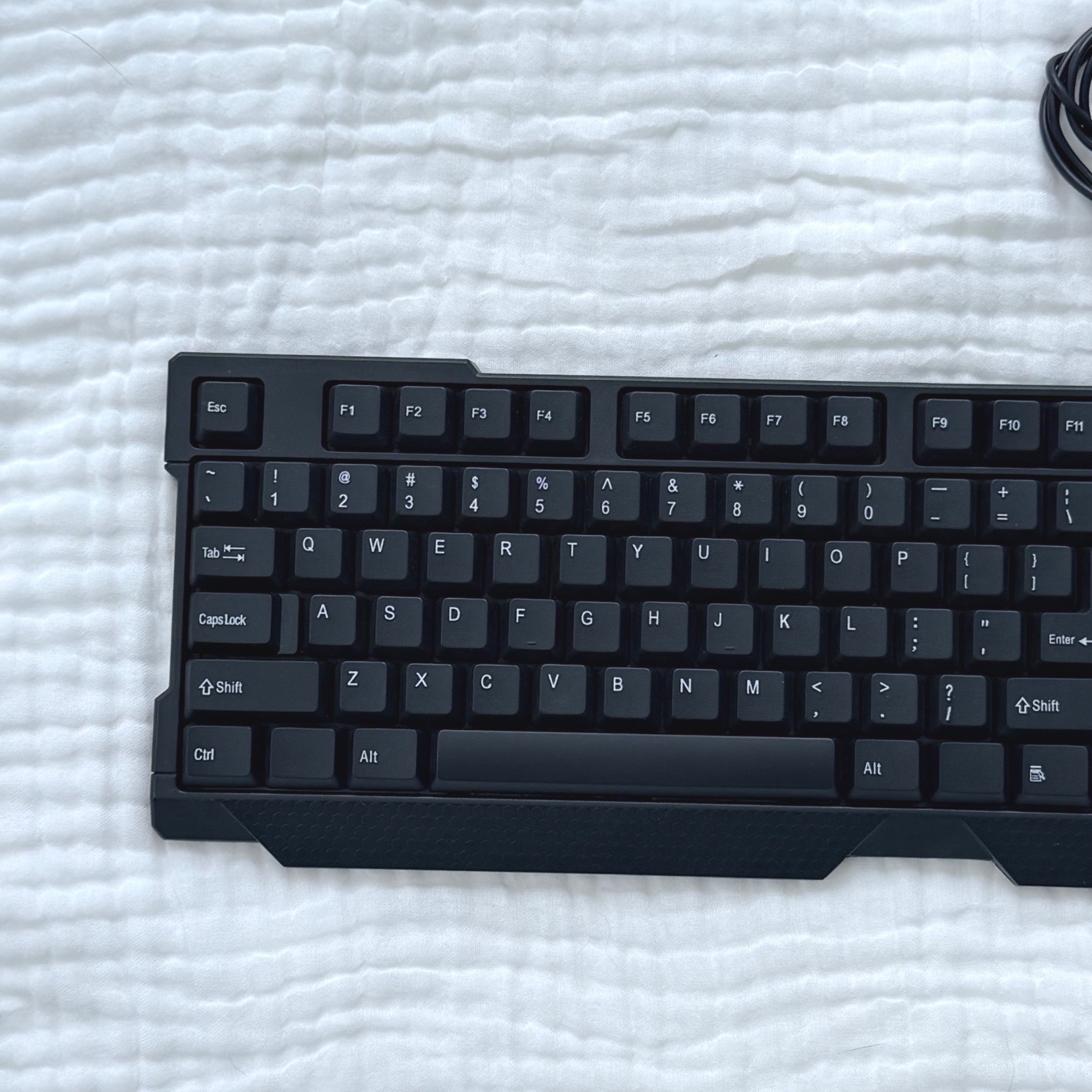 AST USB Wired Keyboard Full Size Standard Black Very Good Condition