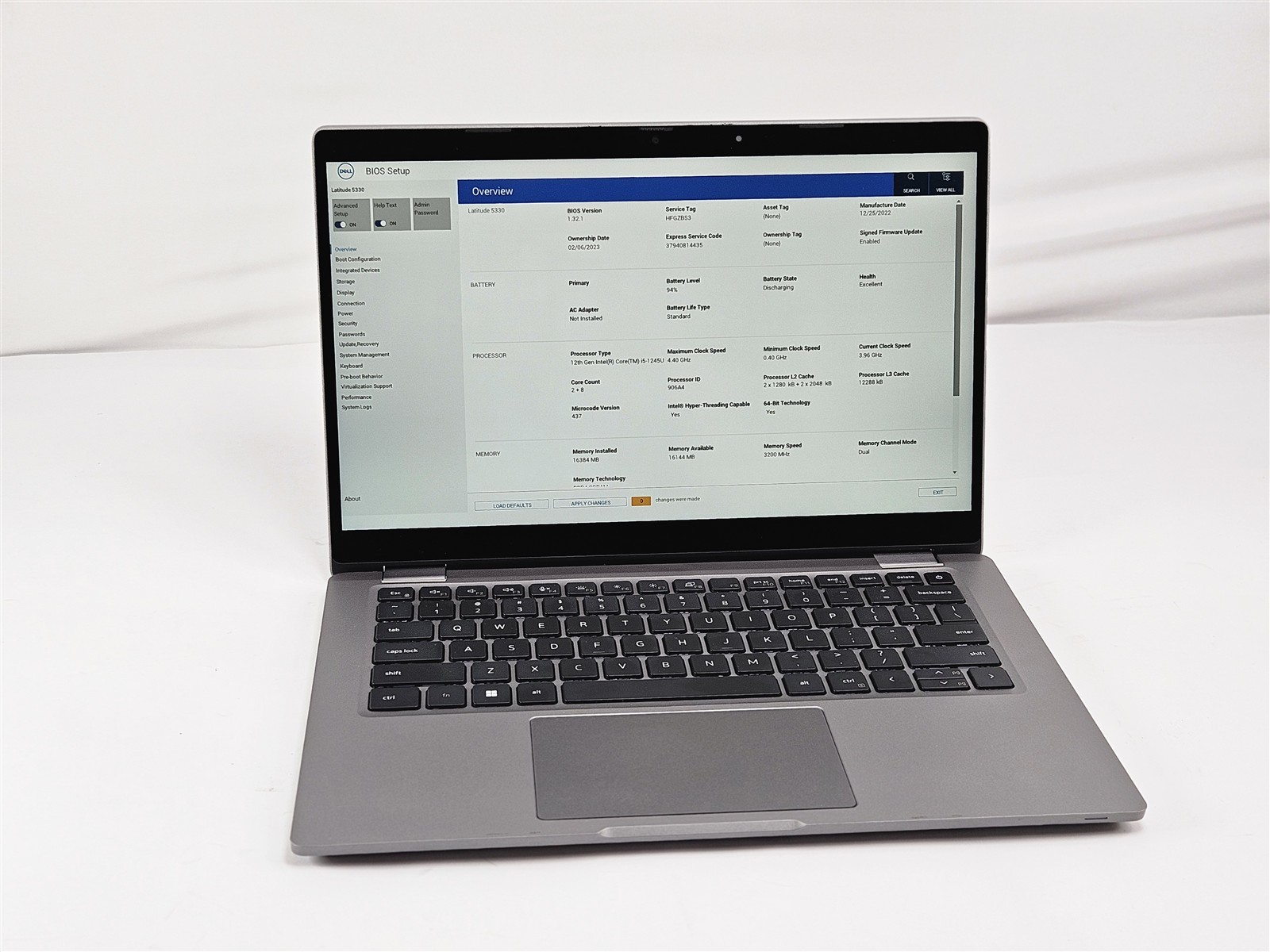 Dell Latitude 5330 Intel Core i5-1245U 16GB RAM 256GB SSD 13.3″ Touchscreen