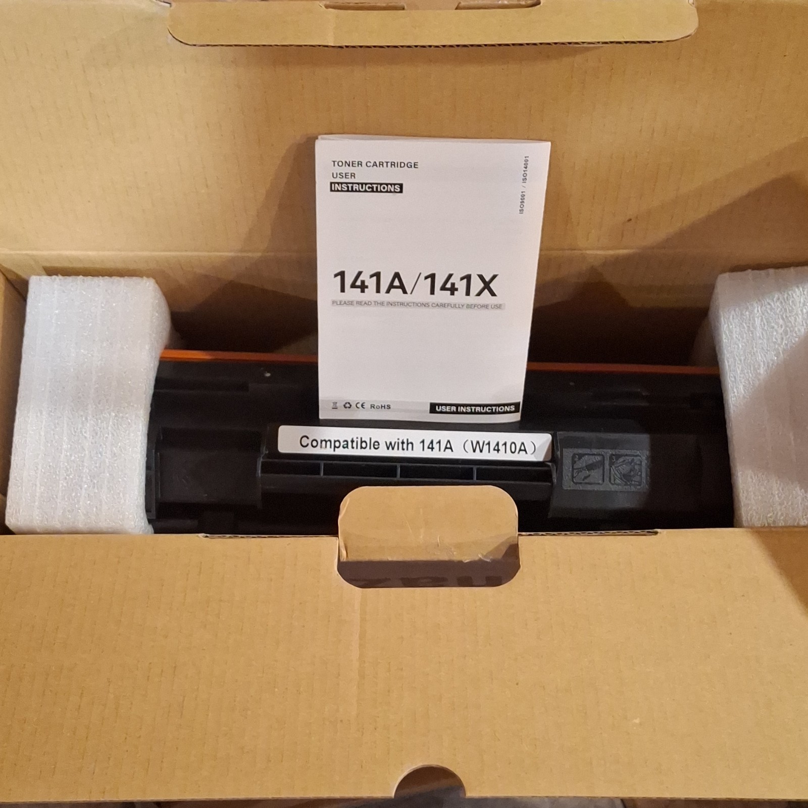 CosyLem 141A W1410A Black Compatible Laser Toner Cartridge 2-Pack for HP