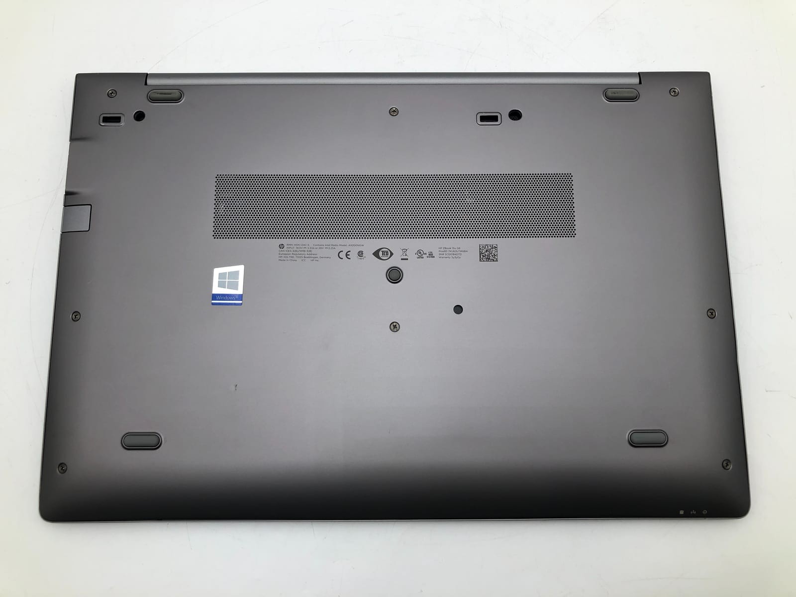 HP | ZBook 15u G6 | i7-8665U | 16GB | 512GB NVMe | Win 11 Pro | 70% Battery