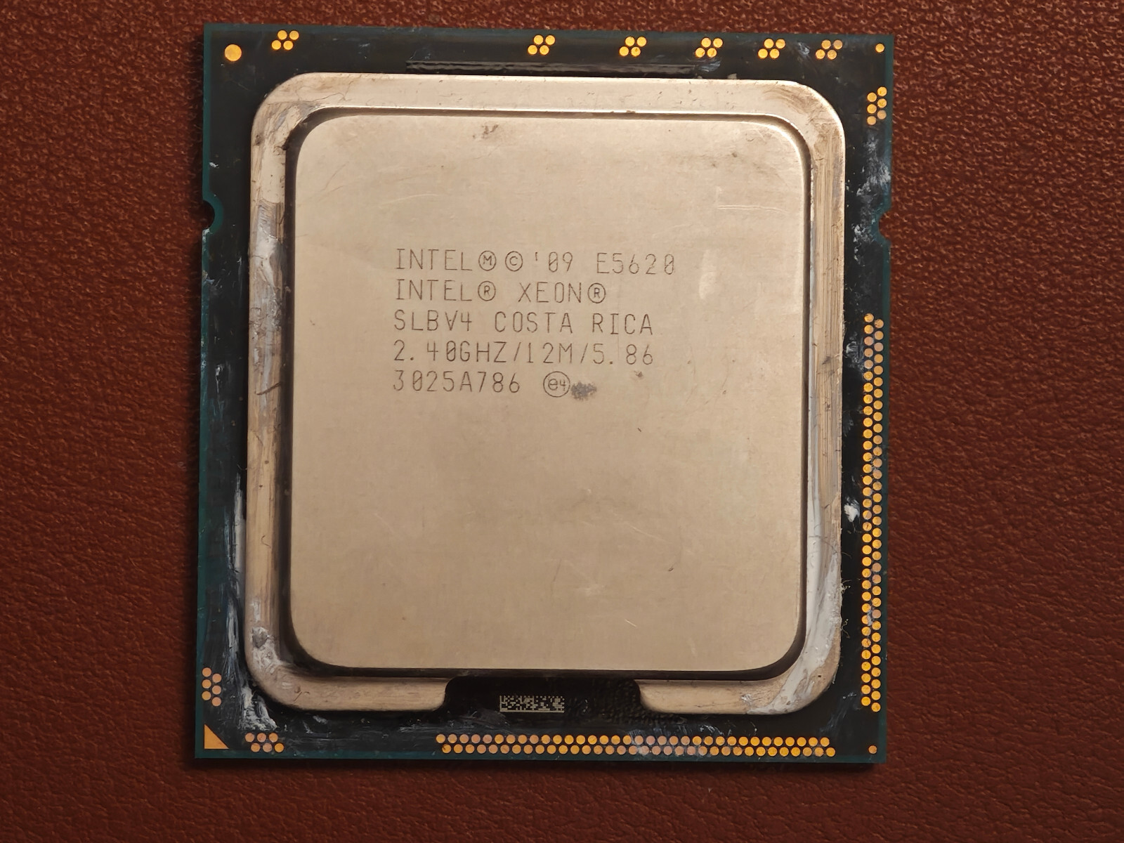 Intel Xeon E5620 SLBV4 2.40GHz Quad Core Socket 1366 CPU Processor