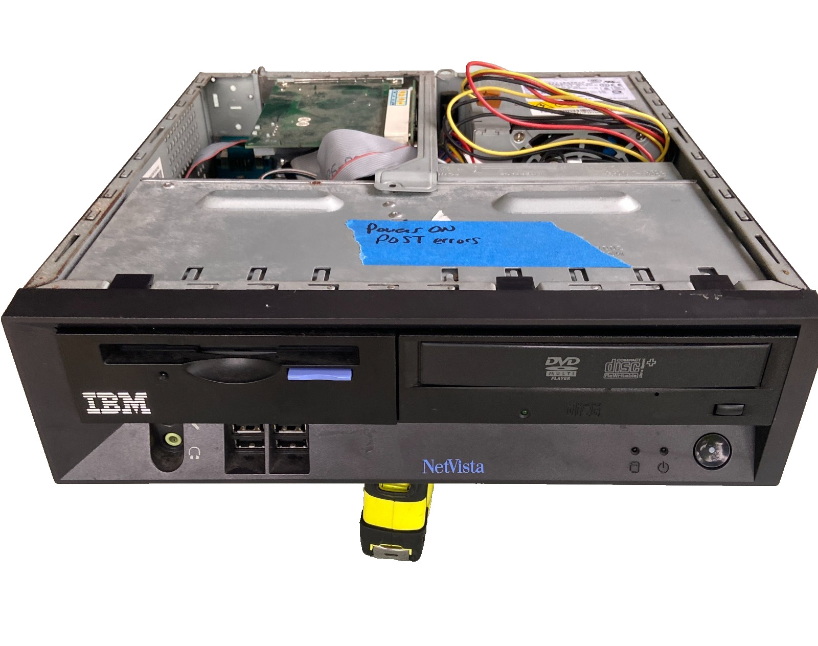 IBM PC Computer NetVista 8319 48U Delta DPS-200PB-138 B HDD DVD POST Error Parts