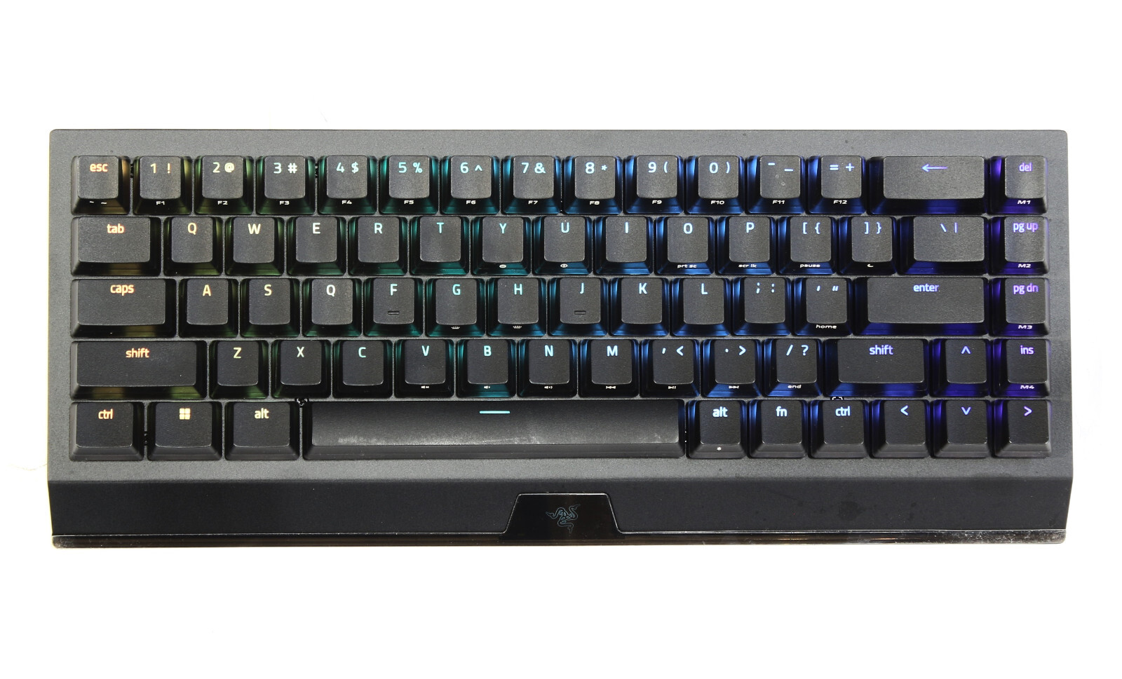 Razer BlackWidow V4 Mini Hyperspeed 65% Gaming Keyboard, Orange Tactile Switches