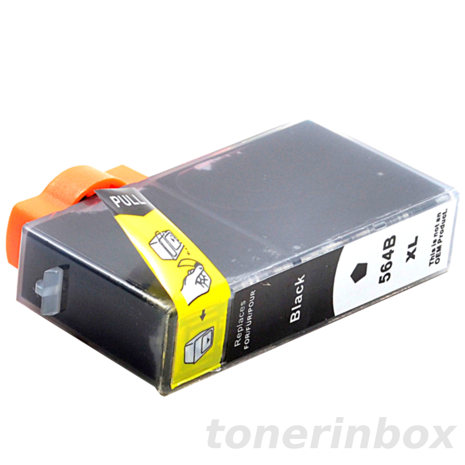 6 Pack 564XL Black Ink For HP Deskjet 3070a 3520 3521 3522 3526