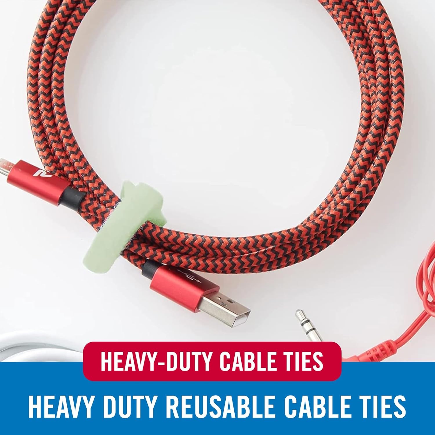 VELCRO Brand ONE-WRAP Cable Ties (Select Size & Color)