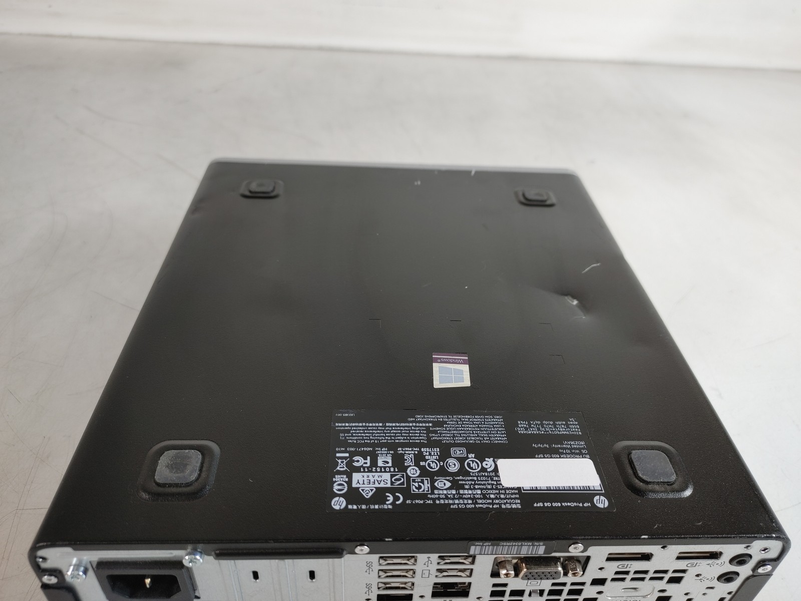 HP ProDesk 600 G5 DM Core i5-9500T 2.70 GHz 16 GB DDR4 No HDD