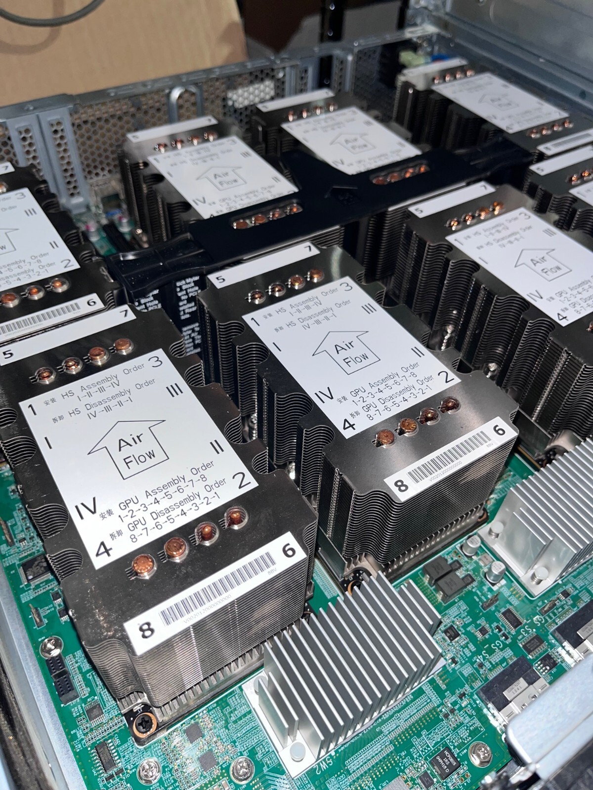 DeepSeek R1 7B 14B Med LLM AI Server 8x GPU NVidia V100 32GB Xeon 8260 256G RAM