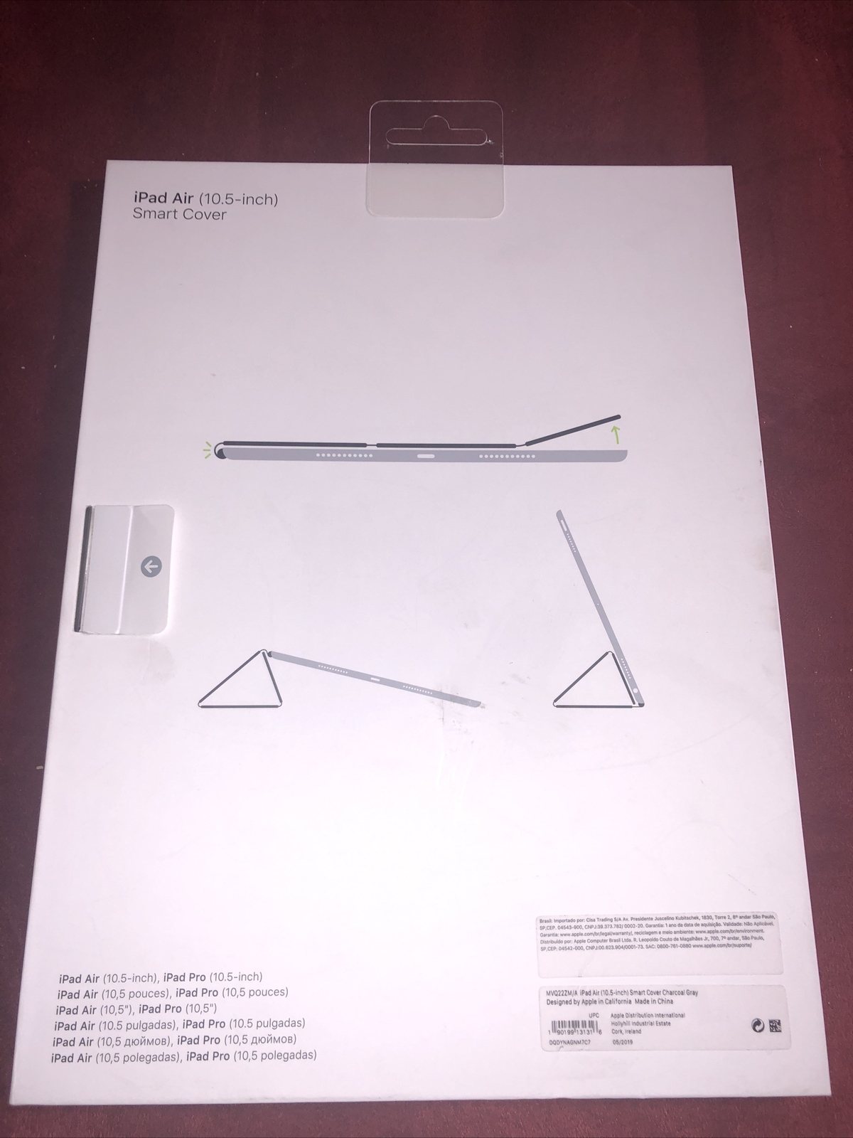 Apple Smart Cover for 10.5‑inch iPad Air – Charcoal Gray