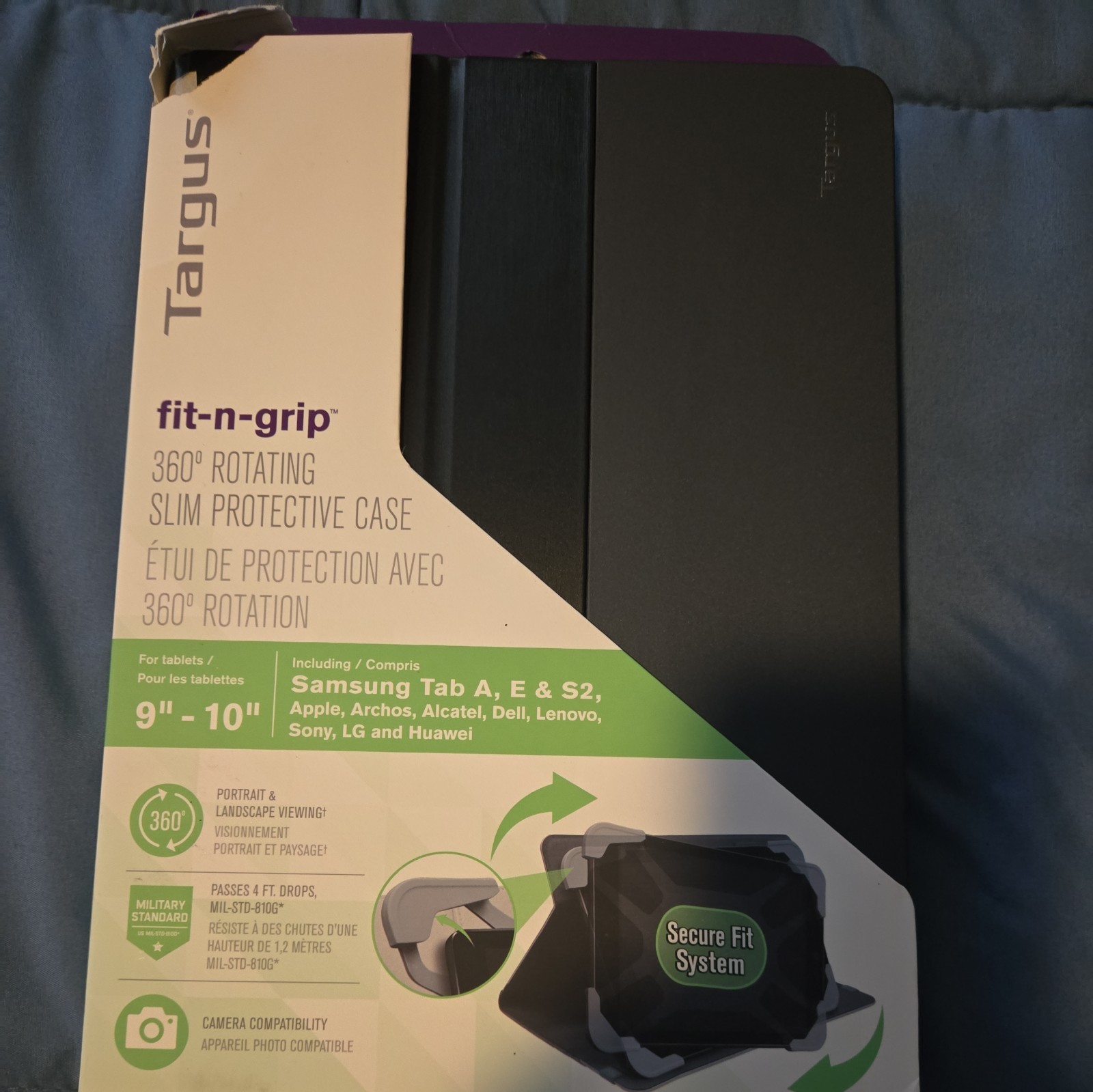 Targus fit-n-grip ll 360 case