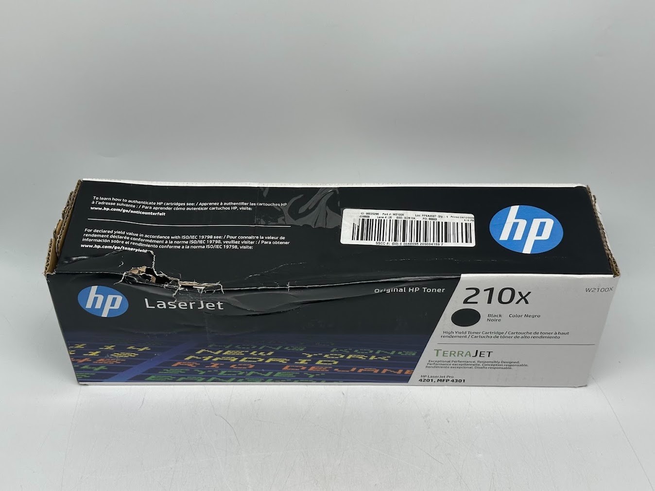 HP 210X LaserJet High Yield Black Toner Cartridge
